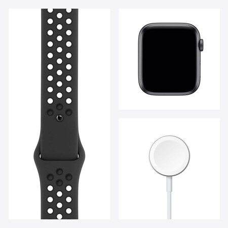 Apple Watch SE Nike - Sideral Gray/Anthracite Black 44mm
