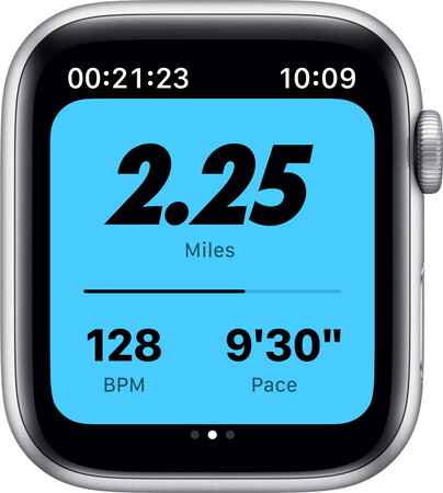 Apple Watch Series 6 Nike - Silver/Platinum Black 44mm