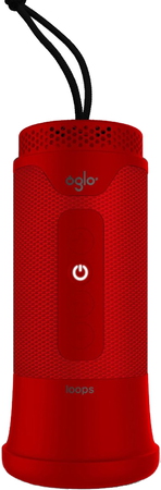 OGLO Loops 3 Enceinte Bluetooth Rouge
