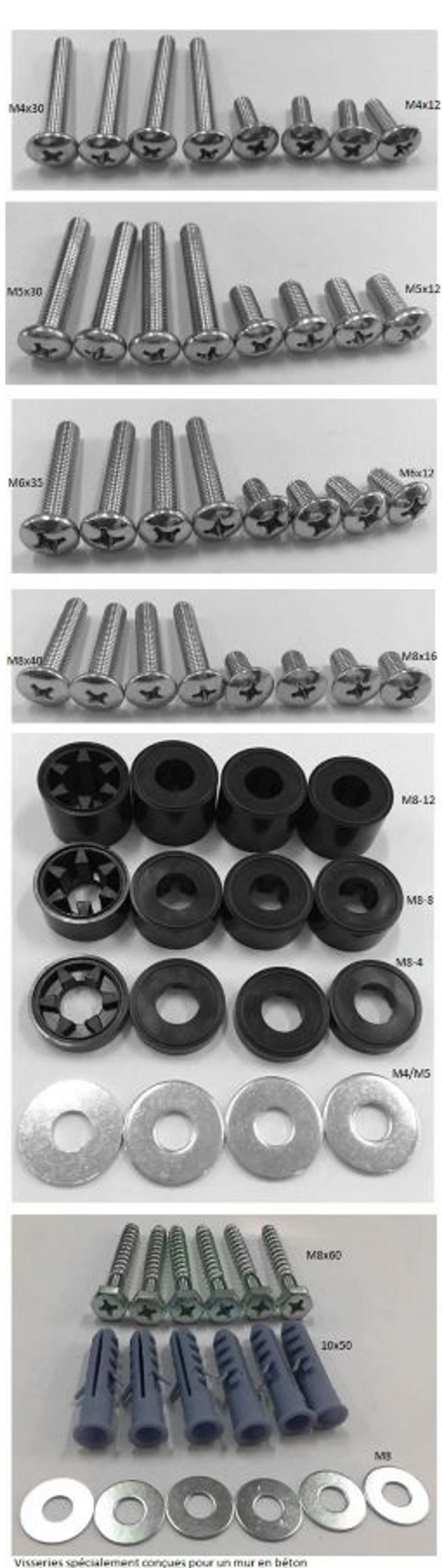 ESSENTIEL-B Stützmauer Inclin'TV - 32-75 Zoll image