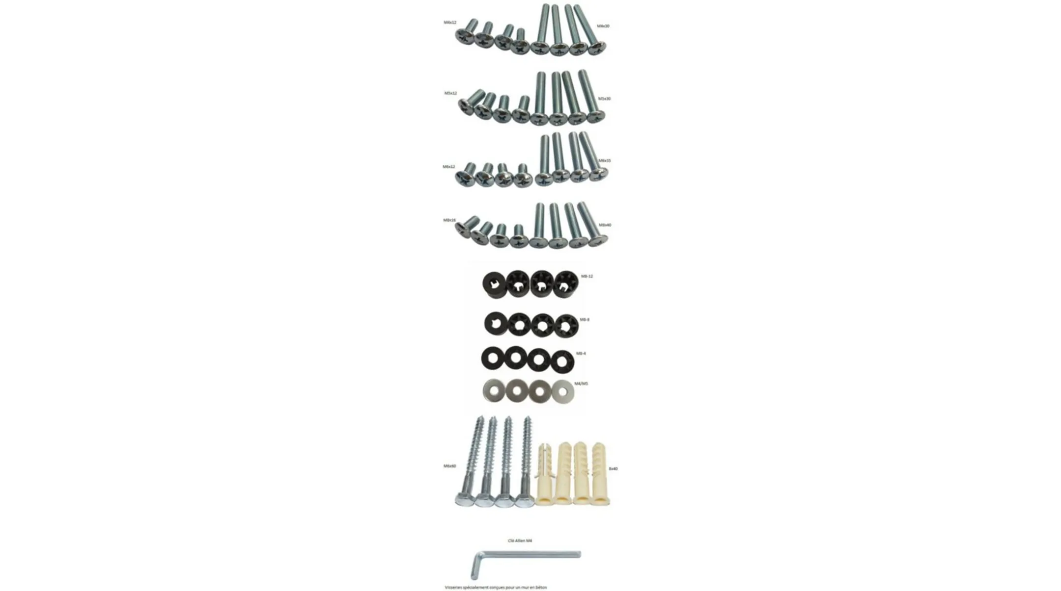 ESSENTIEL-B Wandhalterung TV Mouv'TV 19-28'' Schwarz image