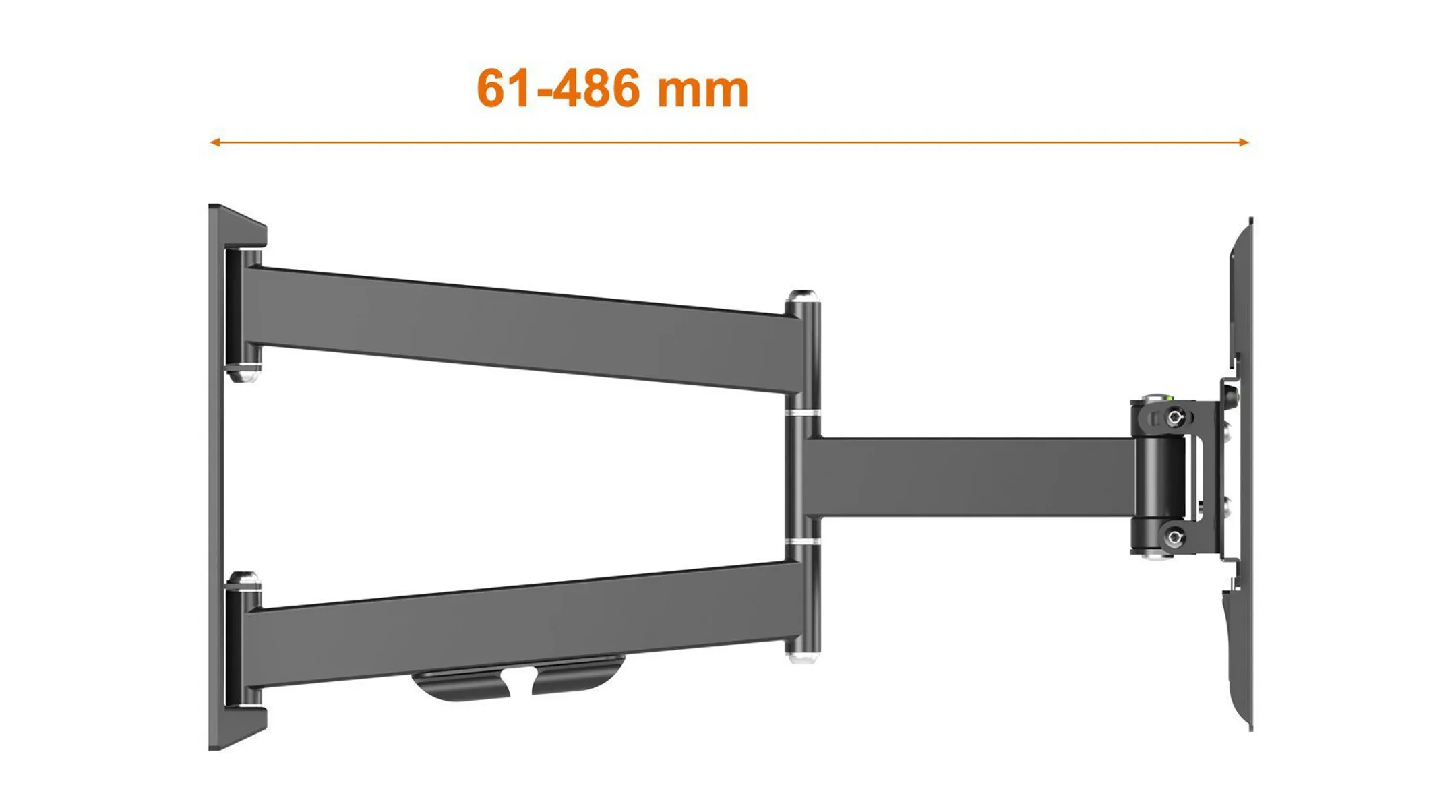ESSENTIEL-B Wandhalterung TV Mouv'TV 19-28'' Schwarz image