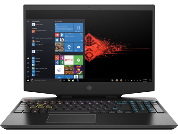 HP OMEN Laptop 15-dh1002nz QWERTZ