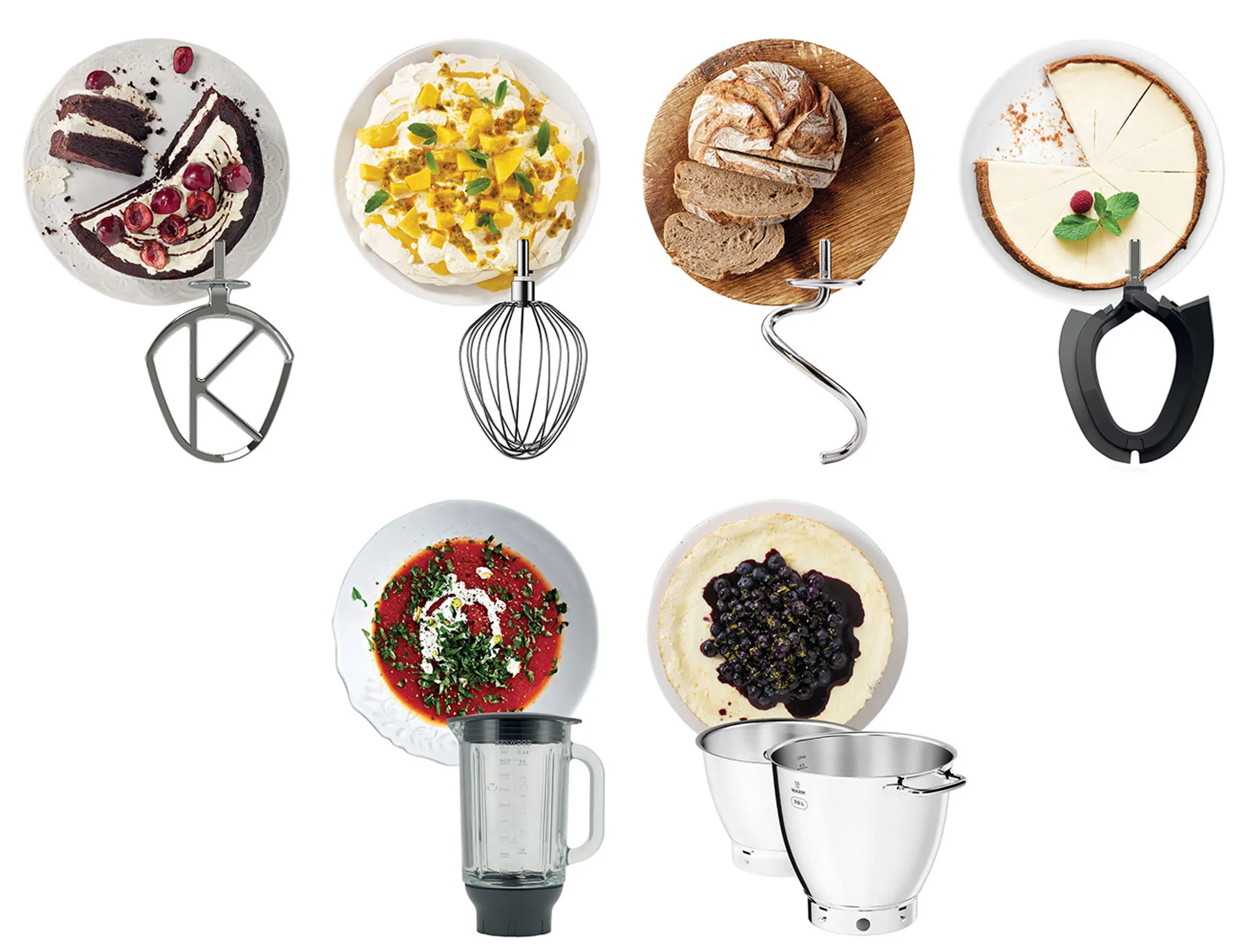 Kenwood Robot de cuisine Titanium chef patissier XL KWL90.124SI image