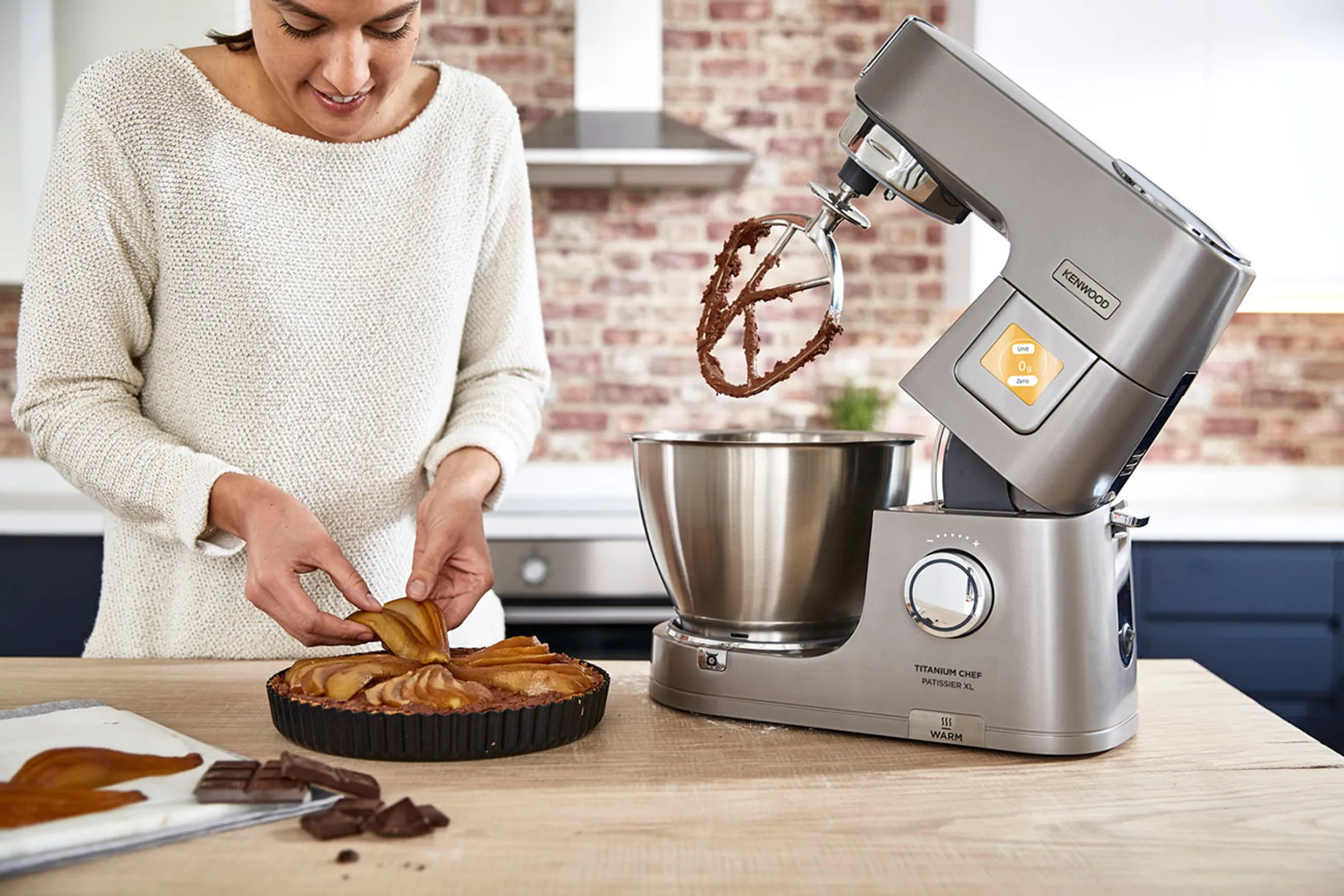 Kenwood Robot de cuisine Titanium chef patissier XL KWL90.124SI image