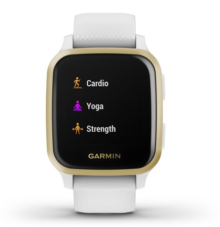 Garmin Venu Sq - White/Light Gold