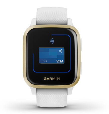 Garmin Venu Sq - White/Light Gold