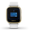 Garmin Venu Sq - White/Light Gold