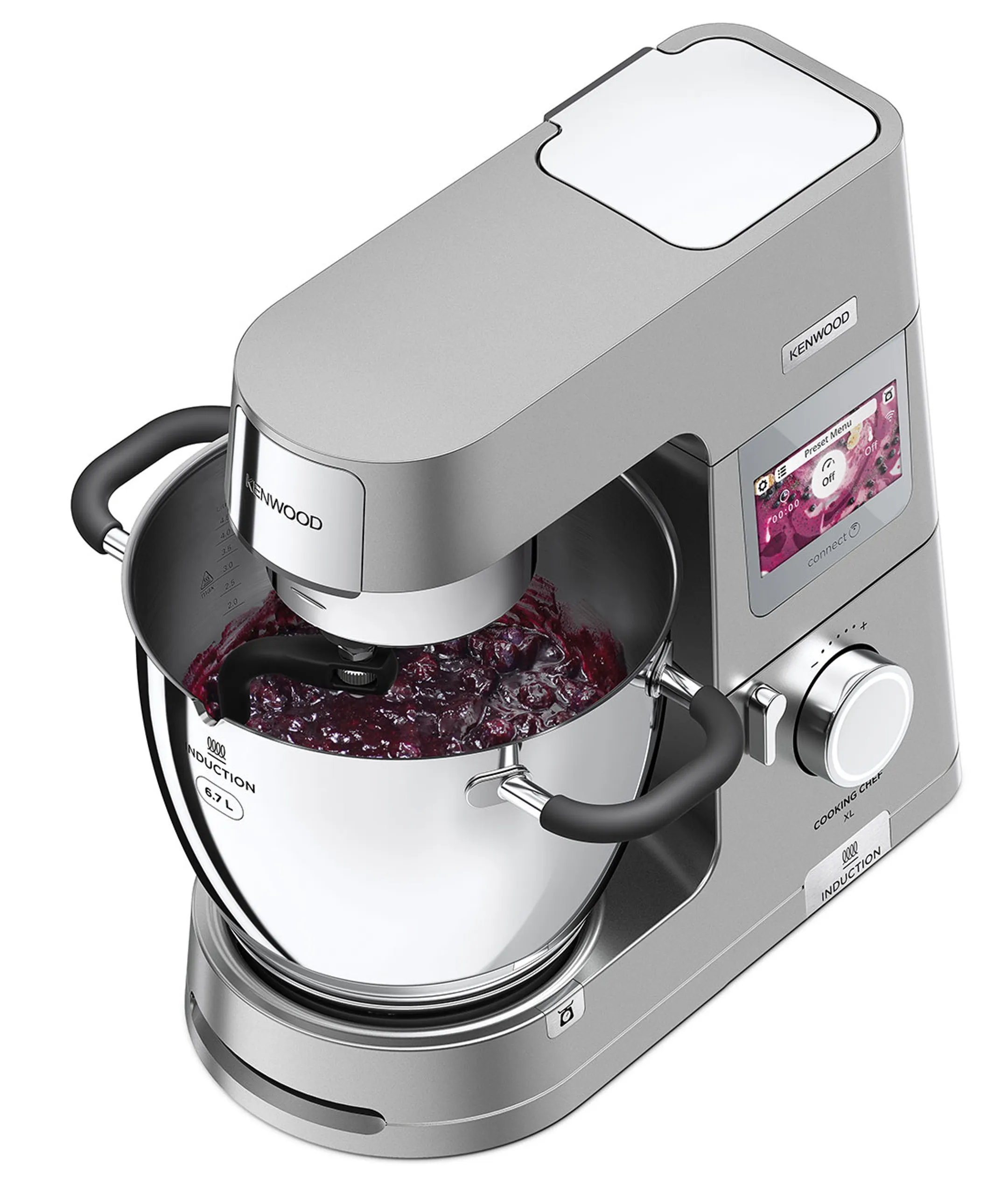 Kenwood Robot de cuisine Cooking Chef XL avec balance intégrée et fonction de cuisson KCL95.424SI image