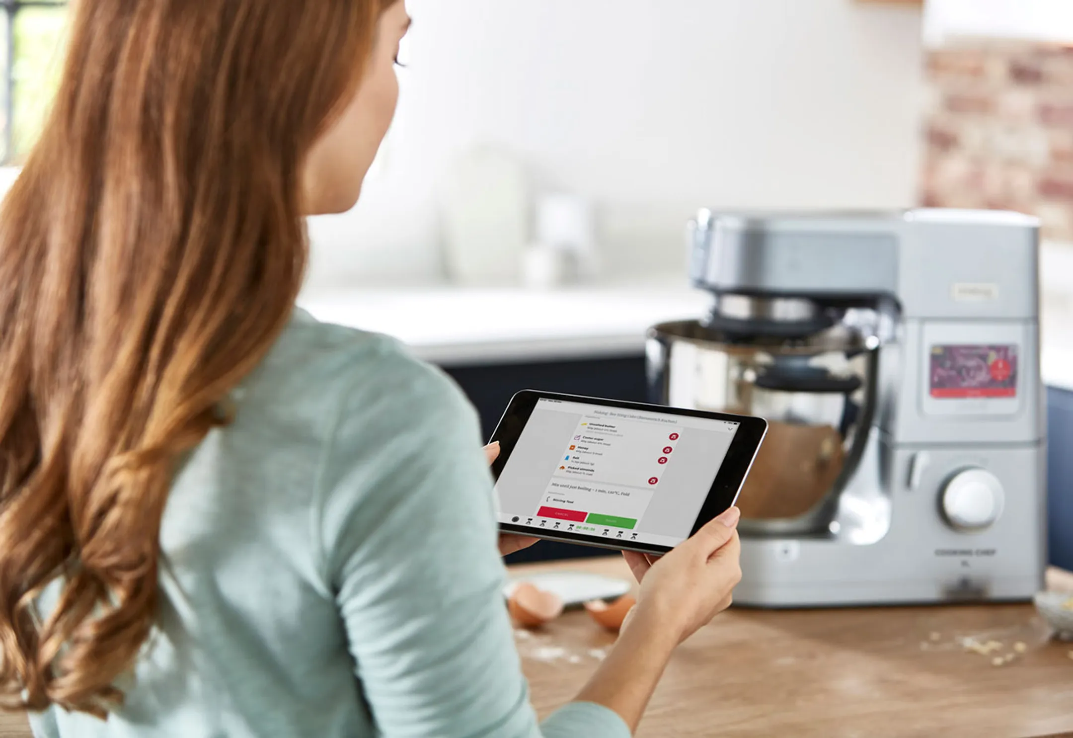 Kenwood Robot de cuisine Cooking Chef XL avec balance intégrée et fonction de cuisson KCL95.424SI image