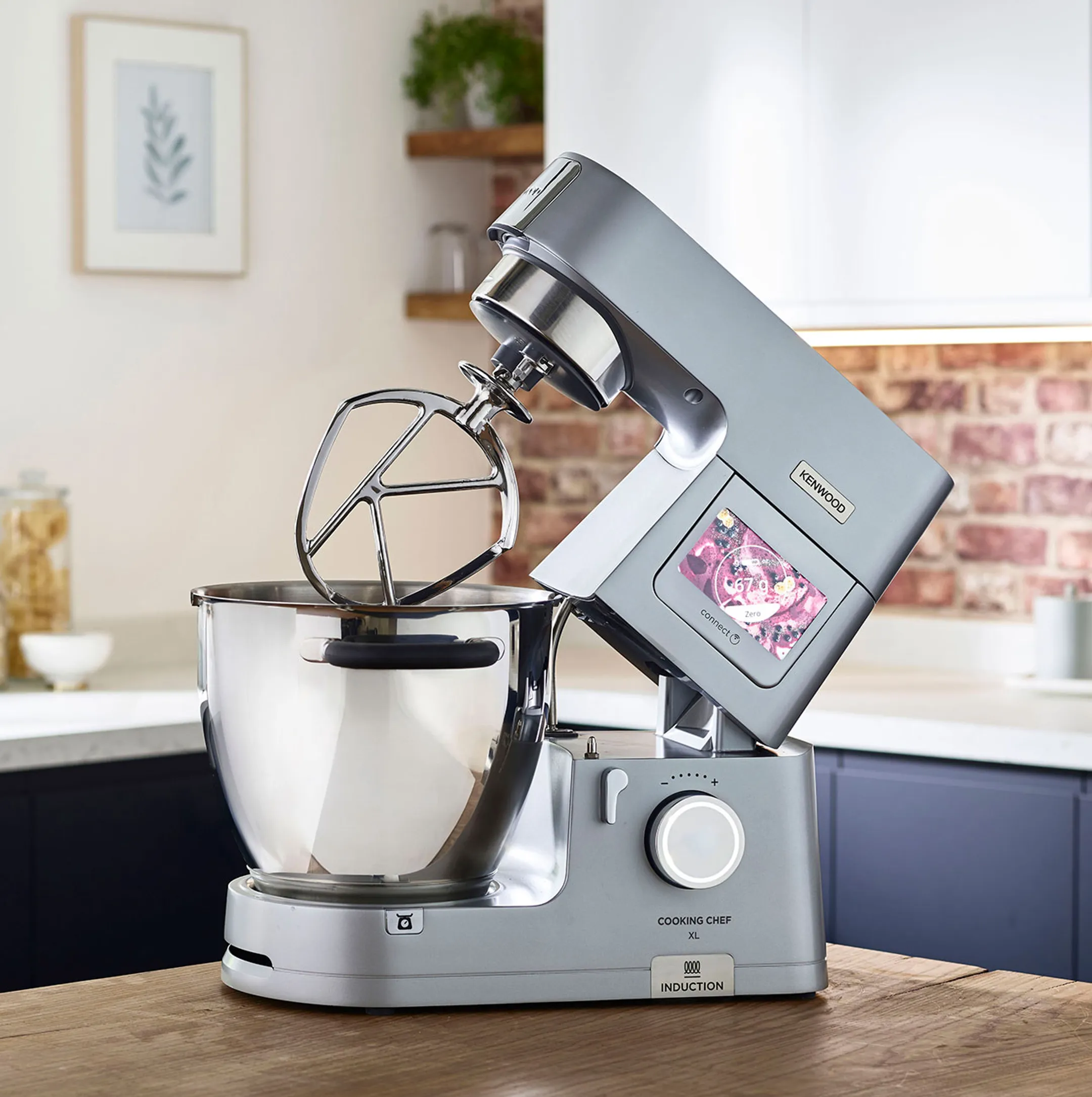 Kenwood Robot de cuisine Cooking Chef XL avec balance intégrée et fonction de cuisson KCL95.424SI image