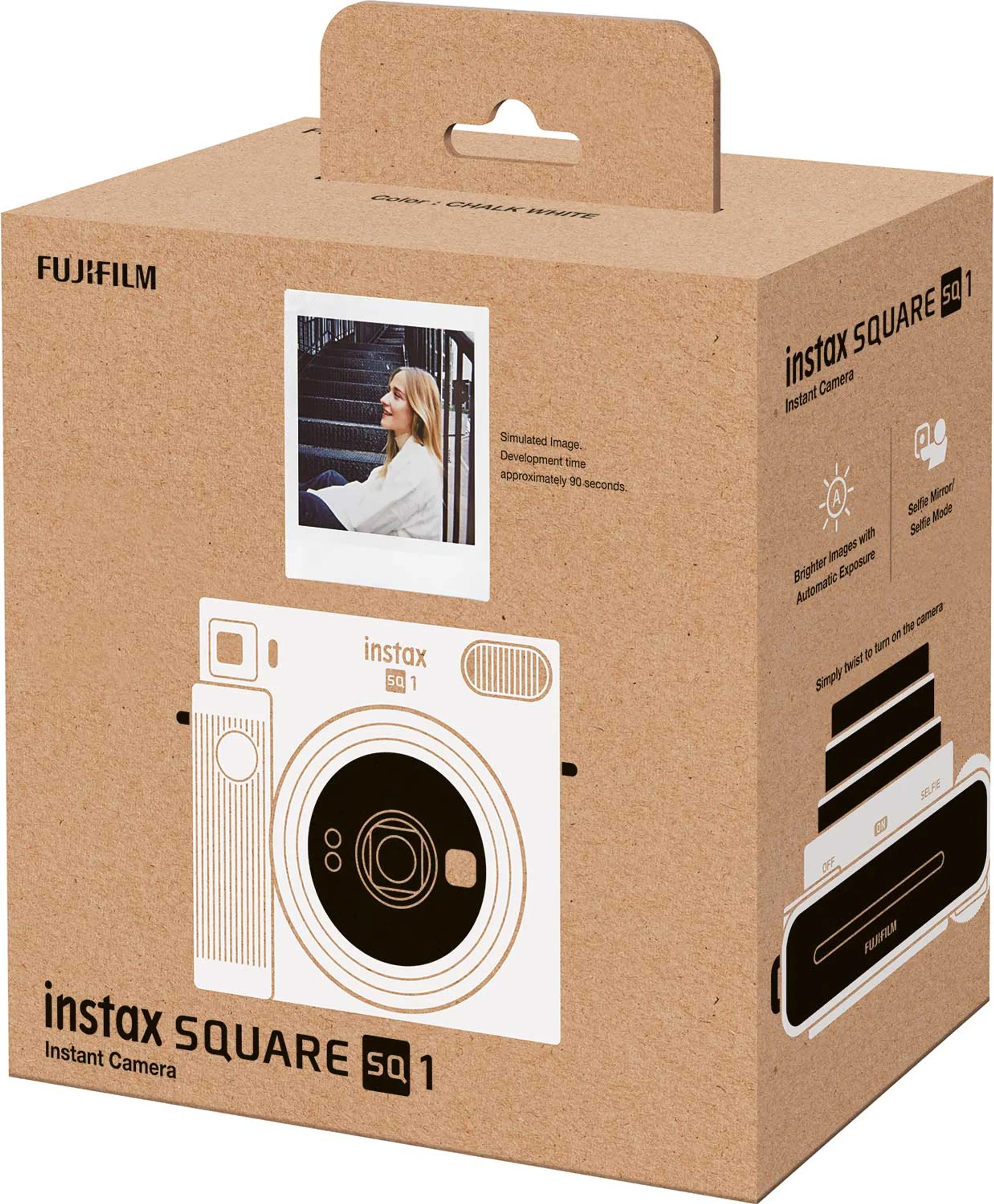 Fujifilm Appareil photo portable Instax Square SQ1 - Blanc Craie image