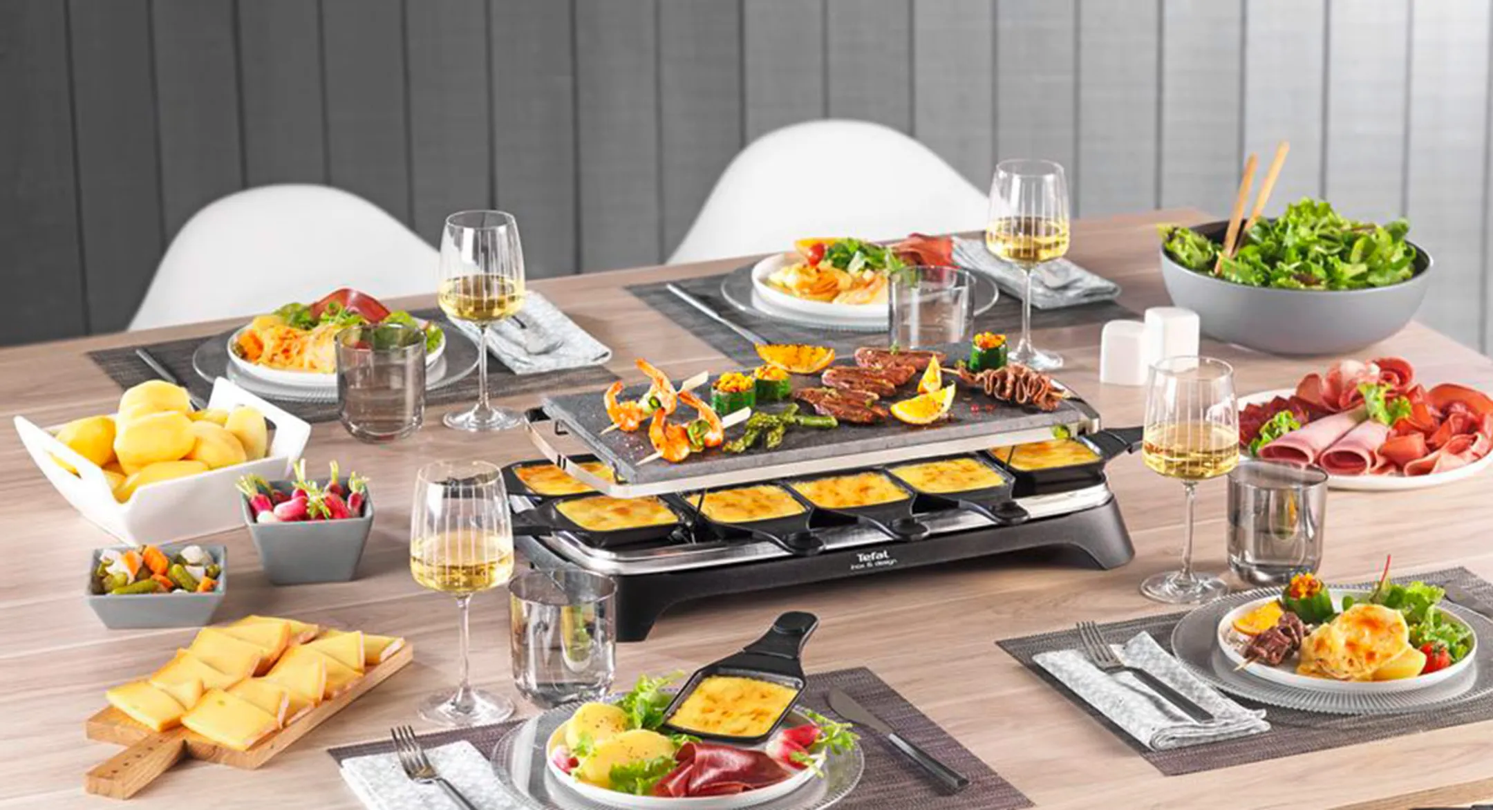 Tefal Raclette & Pierrade Ambiance PR457B12 image