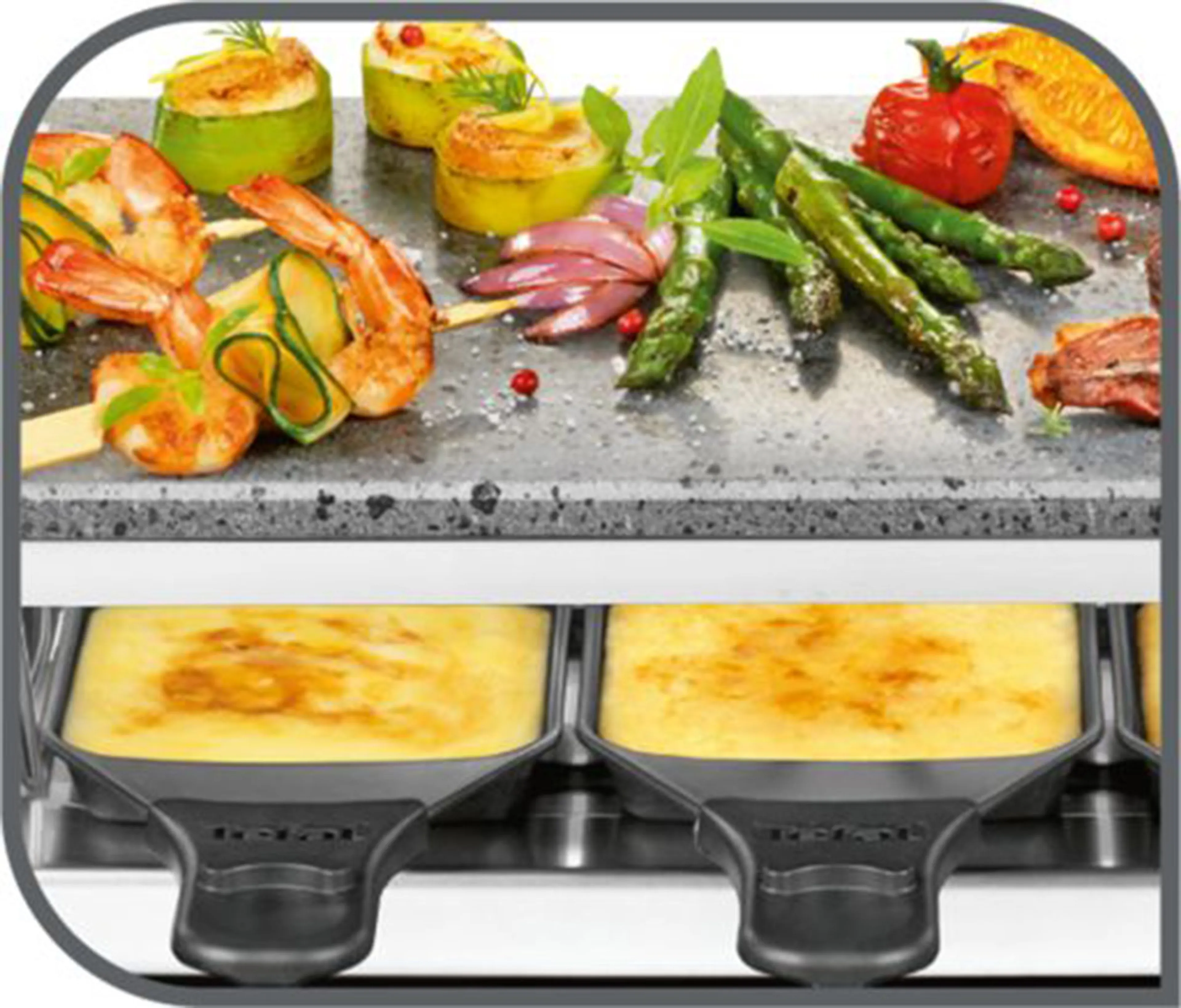 Tefal Raclette & Pierrade Ambiance PR457B12 image