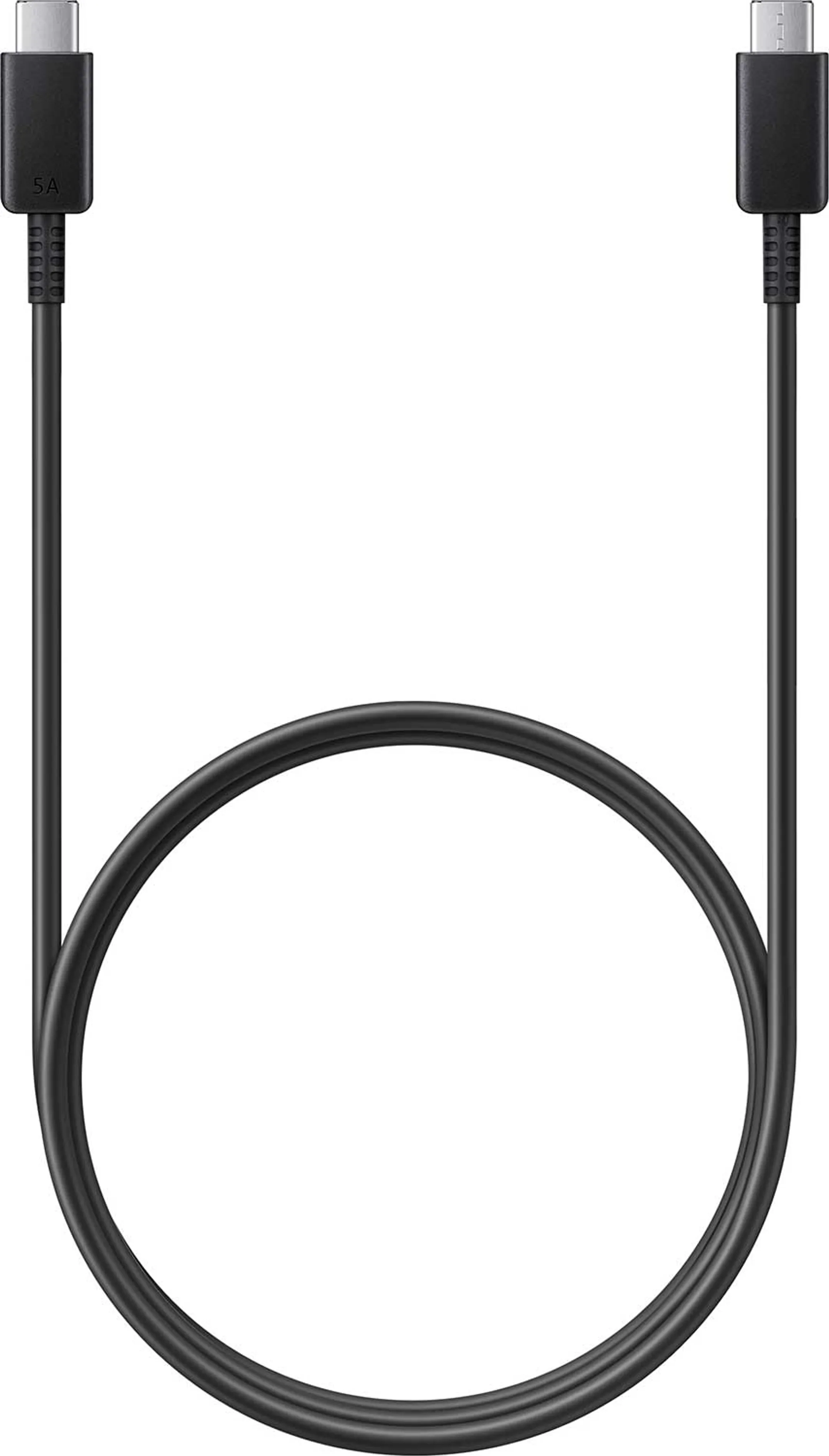 Câble USB-C vers USB-C 5A - 1m - Noir