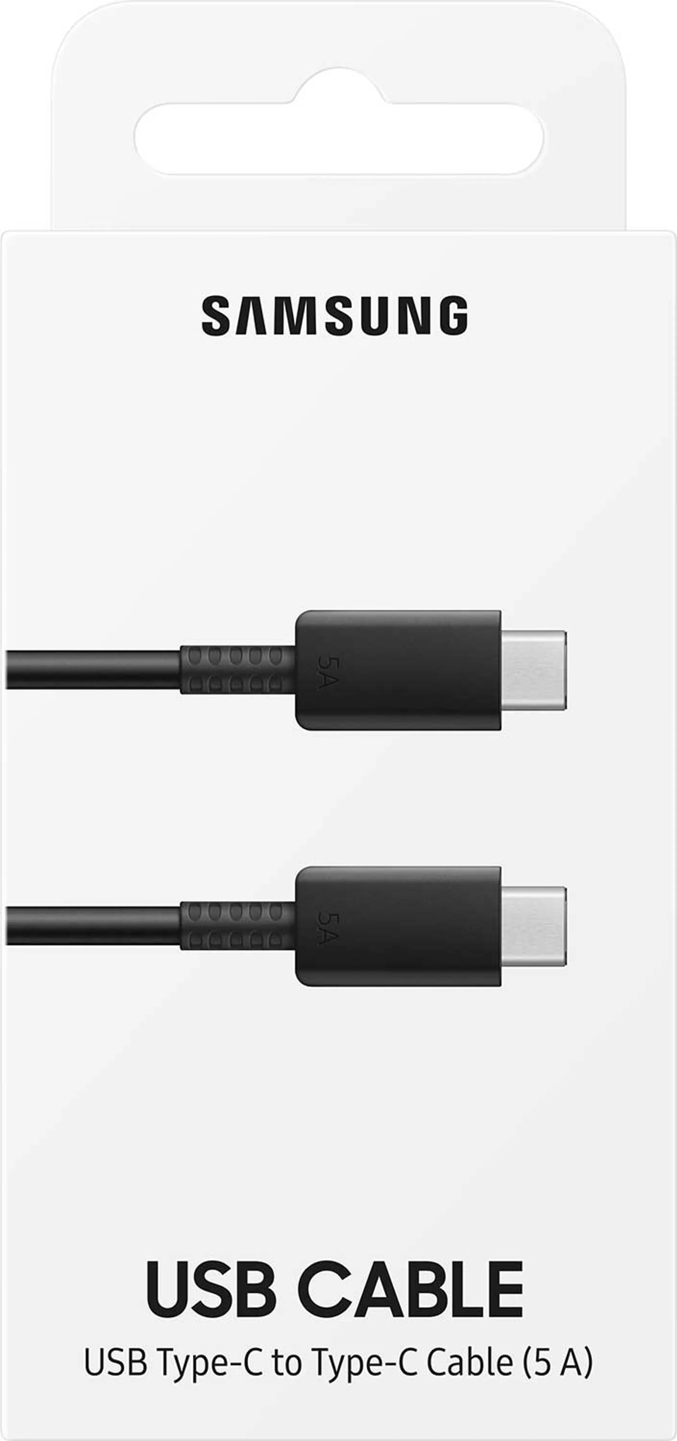 Samsung Câble USB-C vers USB-C 5A - 1m - Noir image