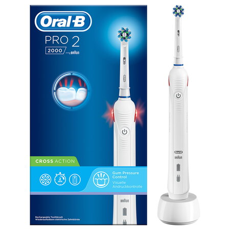 Oral-B Brosse à dents électrique Pro 2 2000 CrossAction