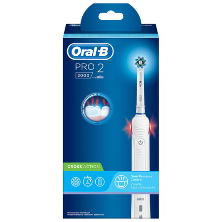 Oral-B Brosse à dents électrique Pro 2 2000 CrossAction