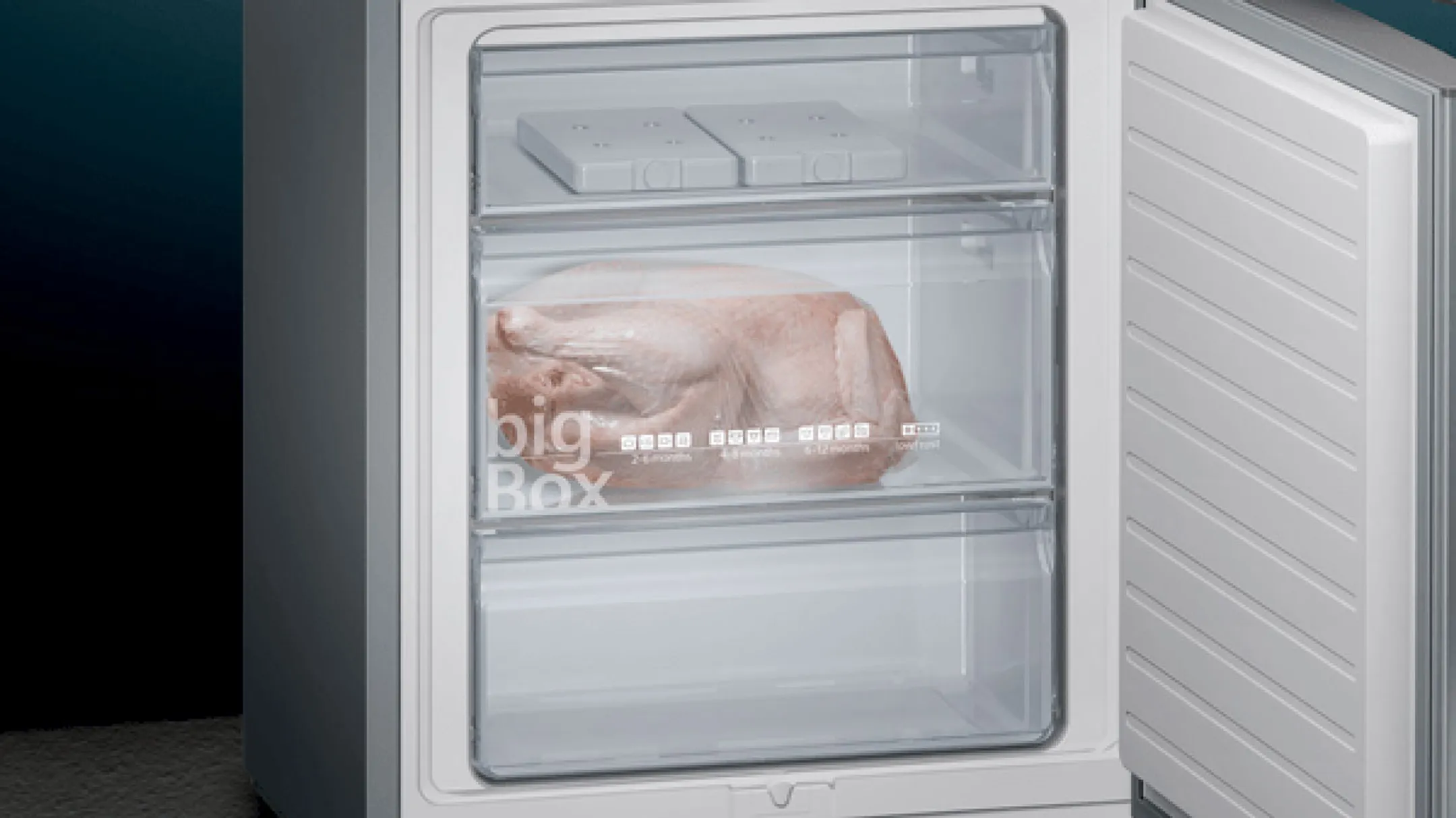 Siemens Combi frigo congélateur iQ500 KG49EAICA image