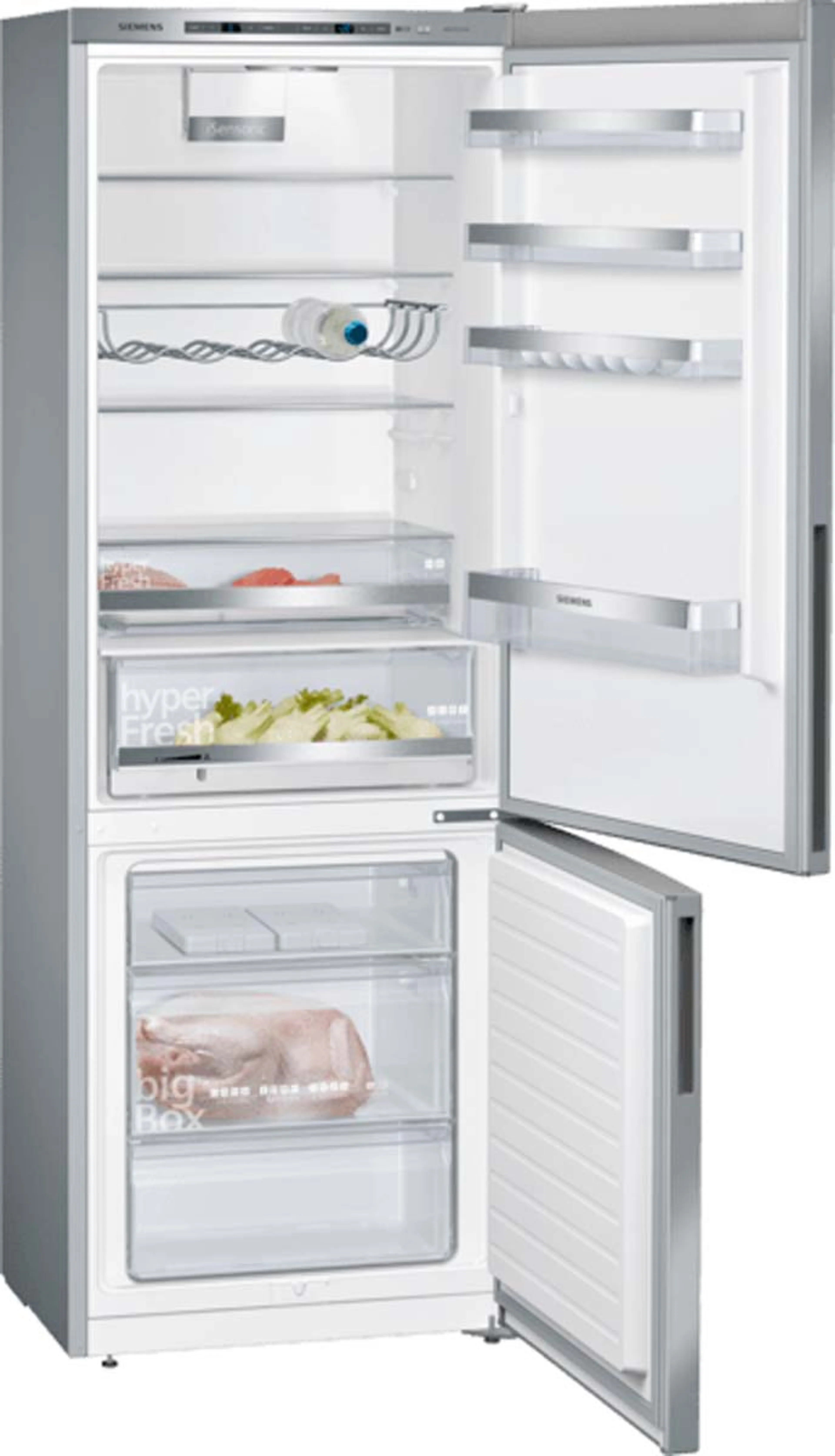 Siemens Combi fridge-freezer iQ500 KG49EAICA image