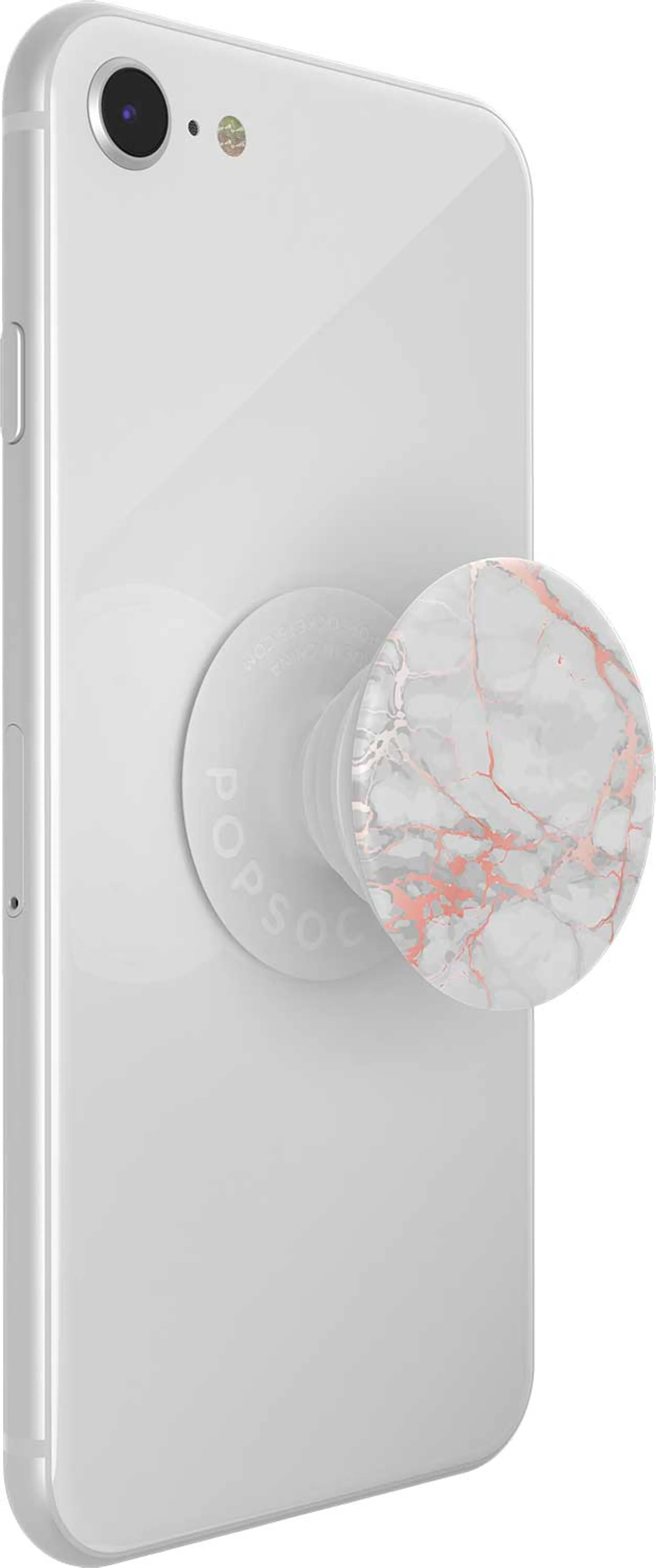 Popsocket Support pour Smartphone PopGrip - Rose Gold Lutz Marble image