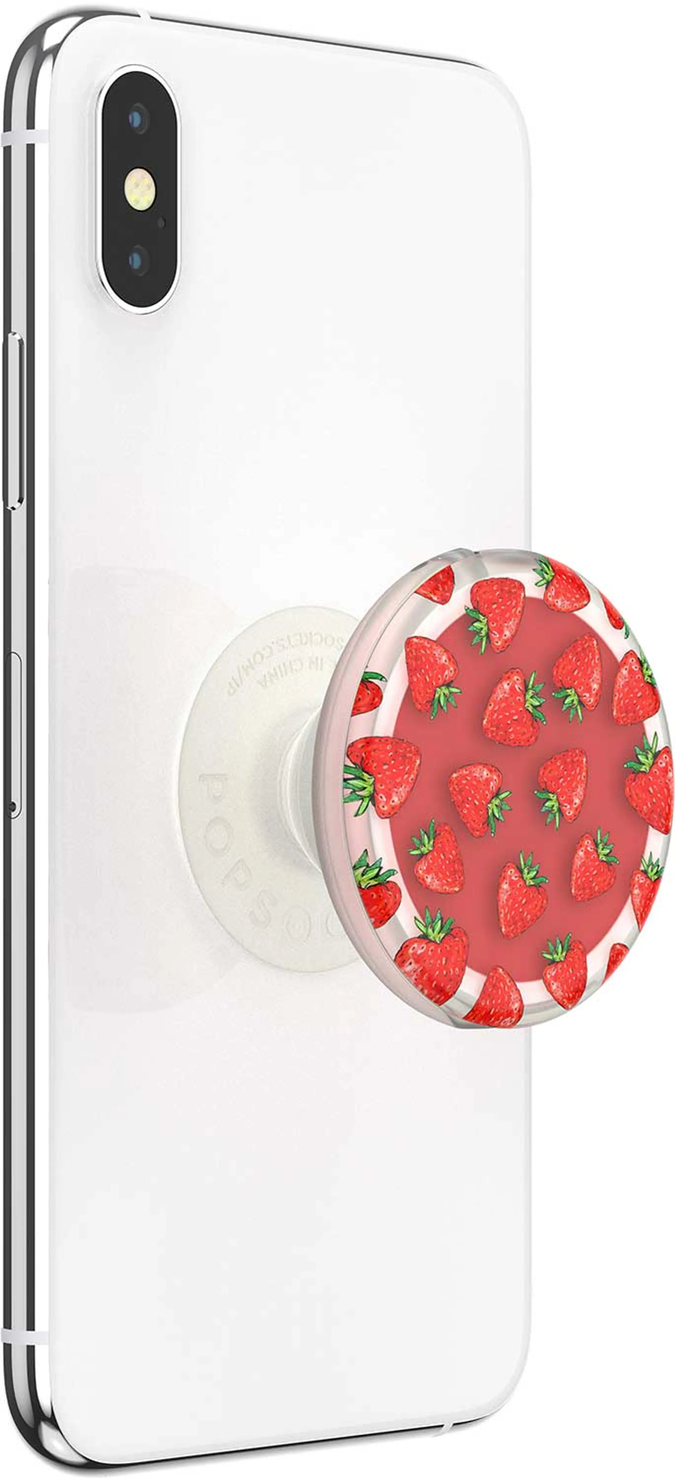 Popsocket Support pour Smartphone PopGrip - Strawberry Lips image