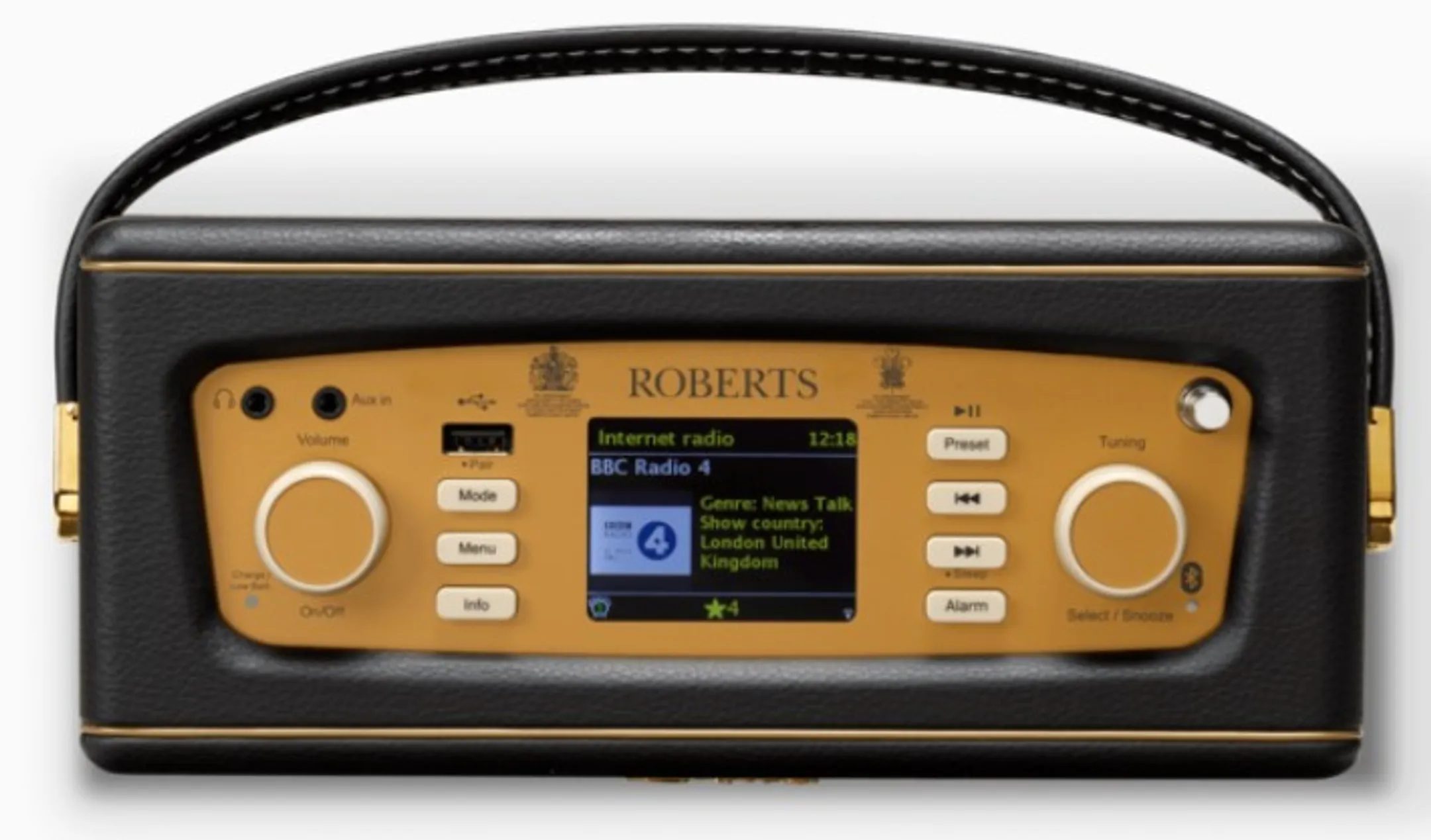 ROBERTS RADIO Retro-Internetradio DAB+ Revival iStream 3L – Schwarz image