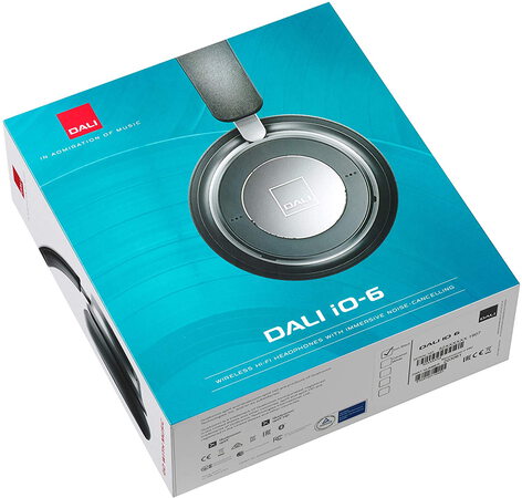Dali IO-6 Casque sans fil Bluetooth ANC Noir
