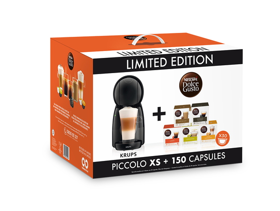Nescafé Dolce Gusto Piccolo XS + 150 capsules - KP1A3B10 | HIFI  international