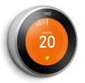 Nest Learning Thermostat 3th Gen - Acier inoxydable