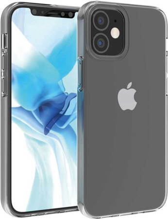 ESSENTIEL-B Coque Souple pour iPhone 12 mini - Transparant