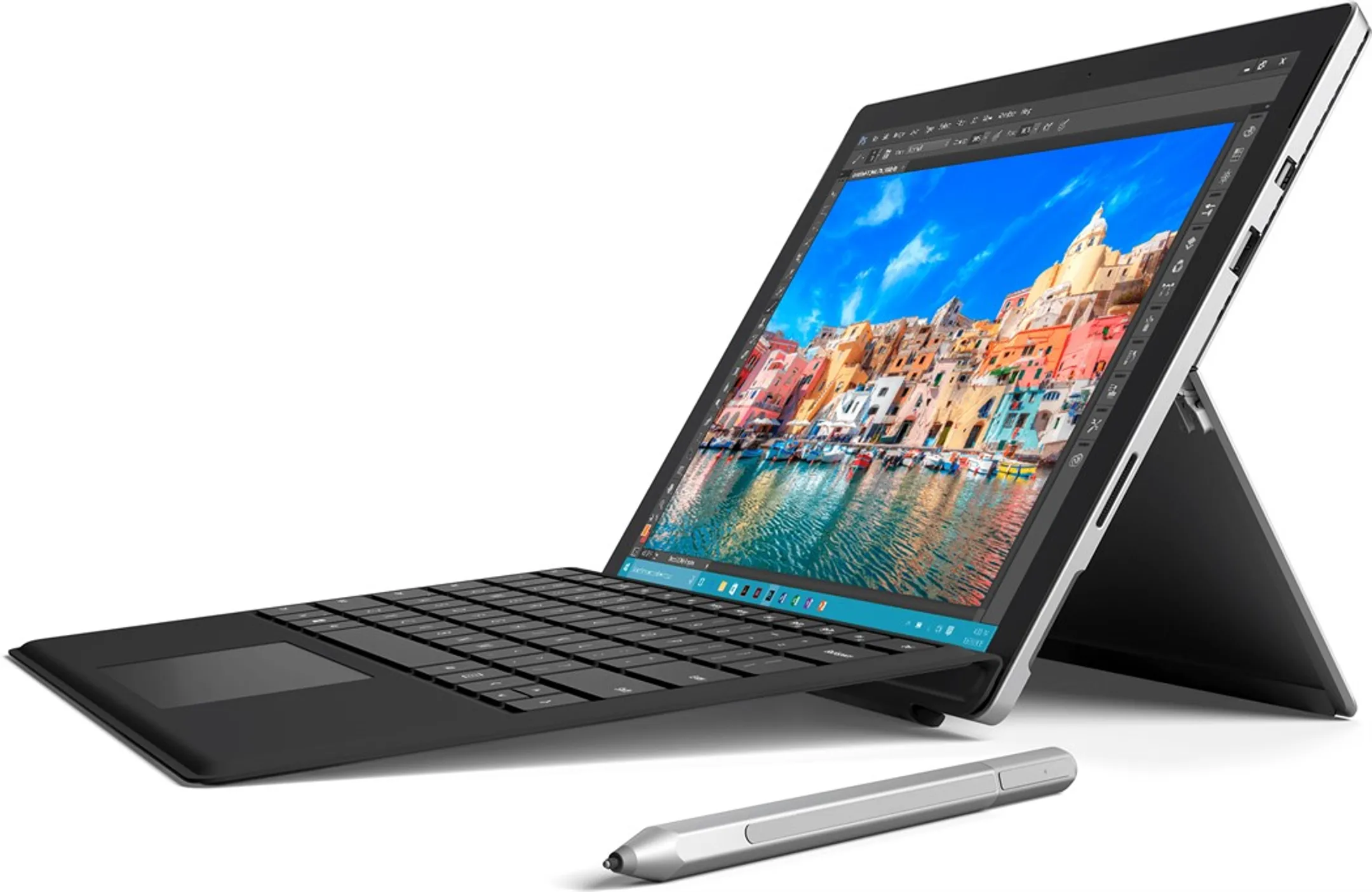 Microsoft Surface Pro Type Cover QWERTZ - Noir (FMM-00008) image