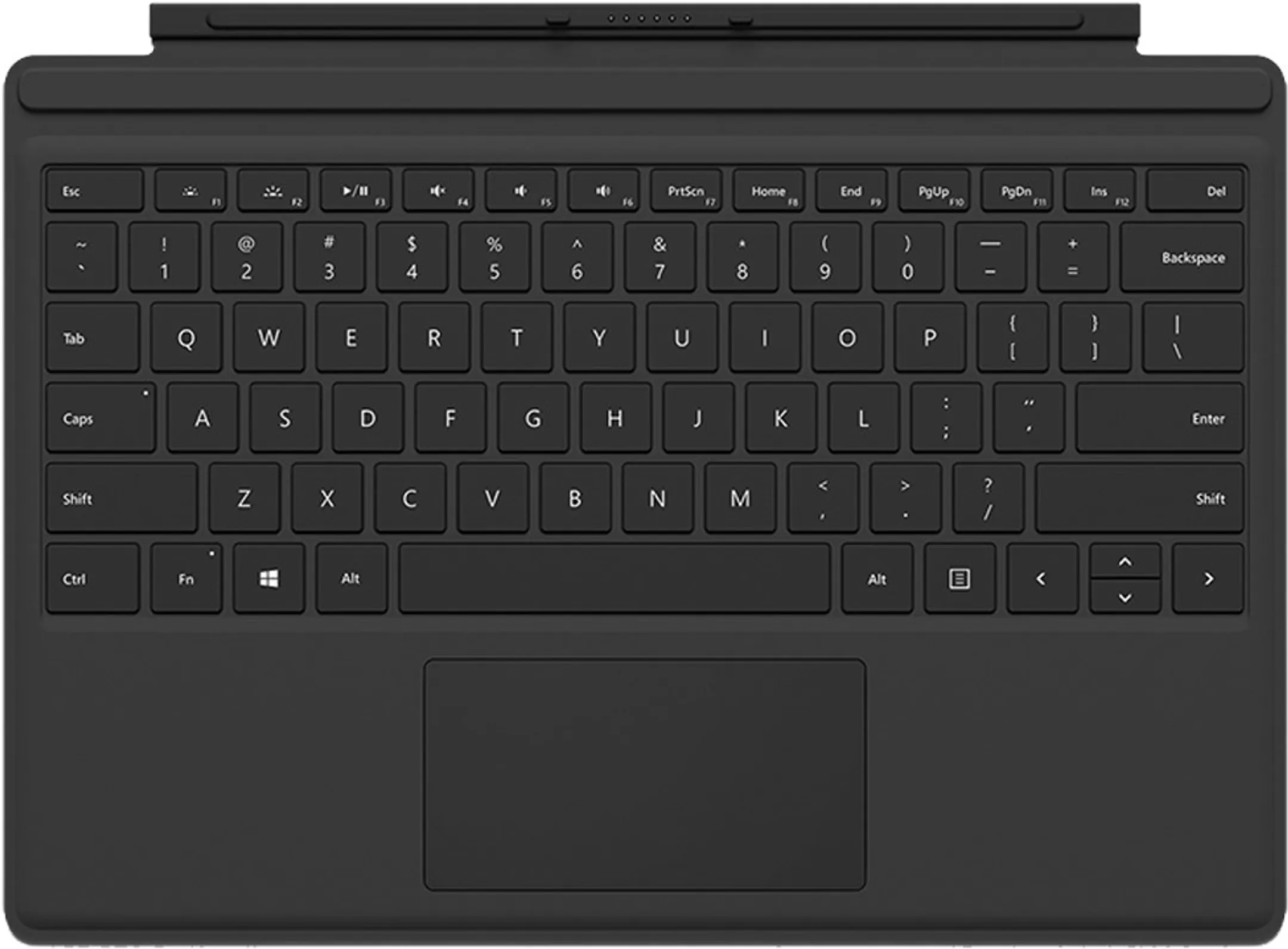 Surface Pro Type Cover QWERTZ - Noir (FMM-00008)