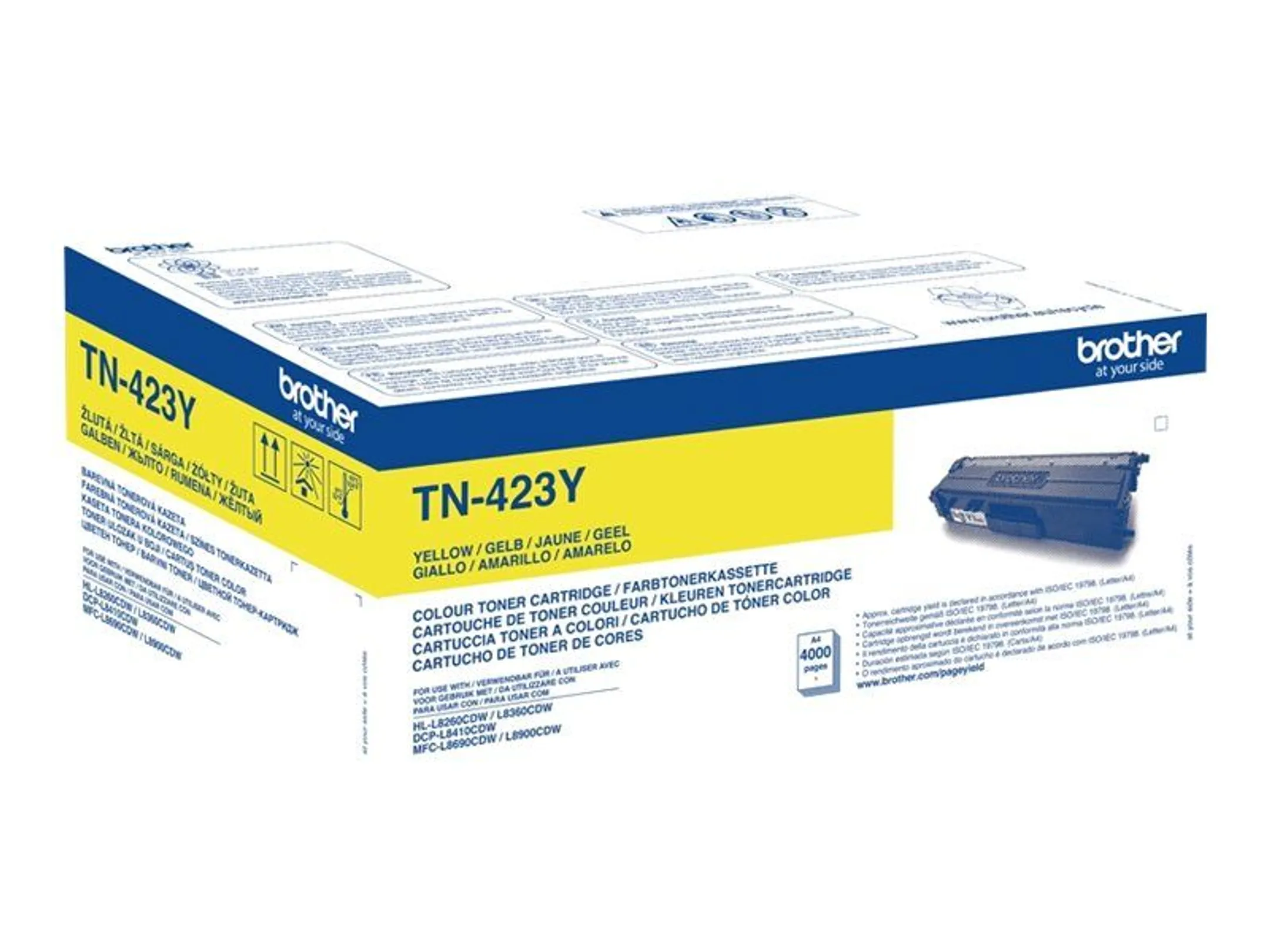 Toner TN423Y - Jaune