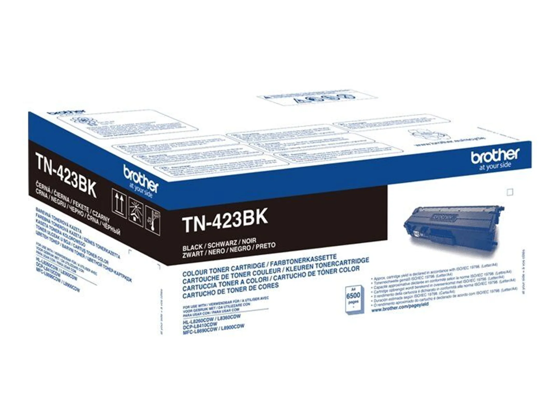 Brother Toner TN423BK - Black image