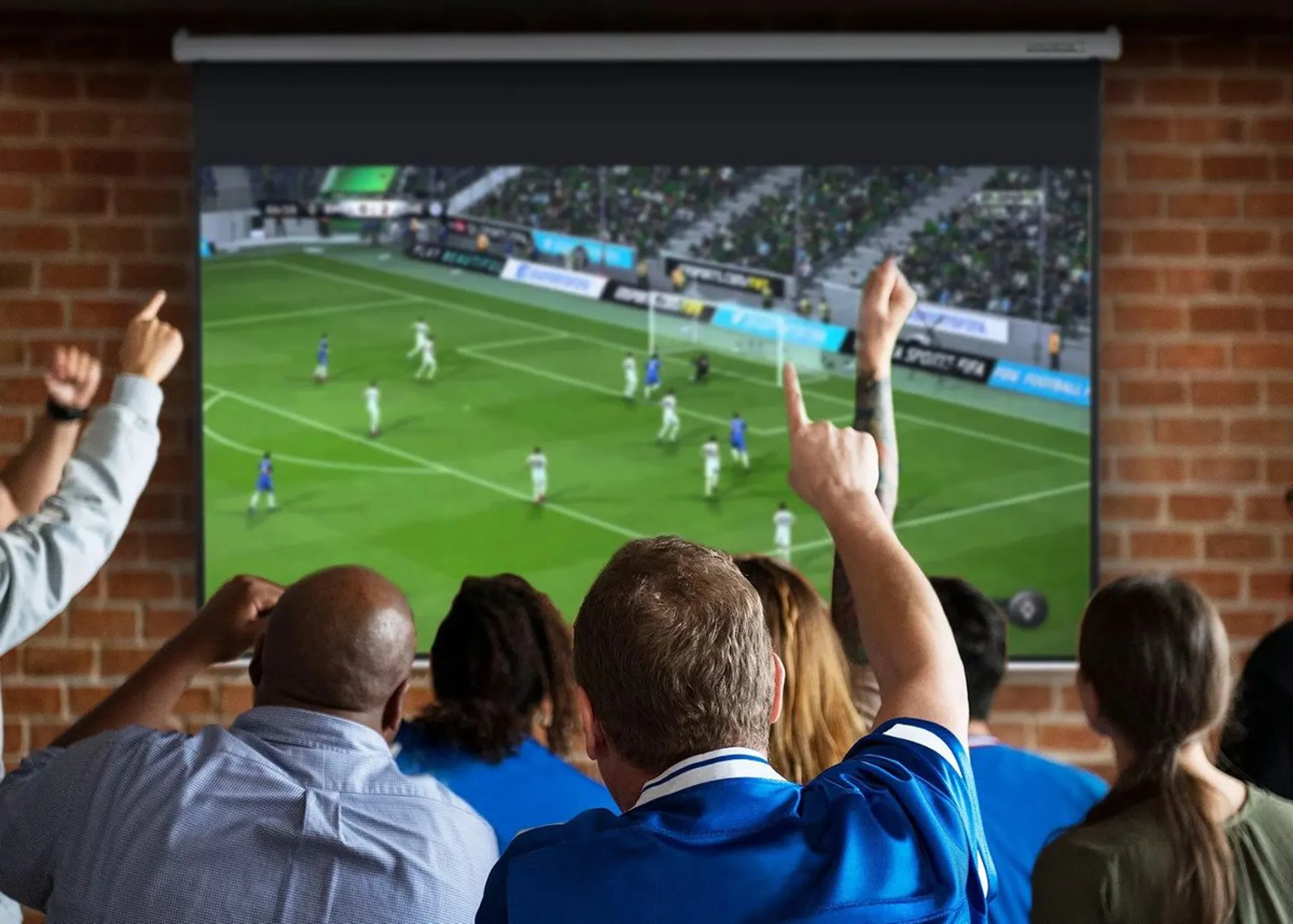 LUMENE EMBASSY HD 240 C Écran de projection image