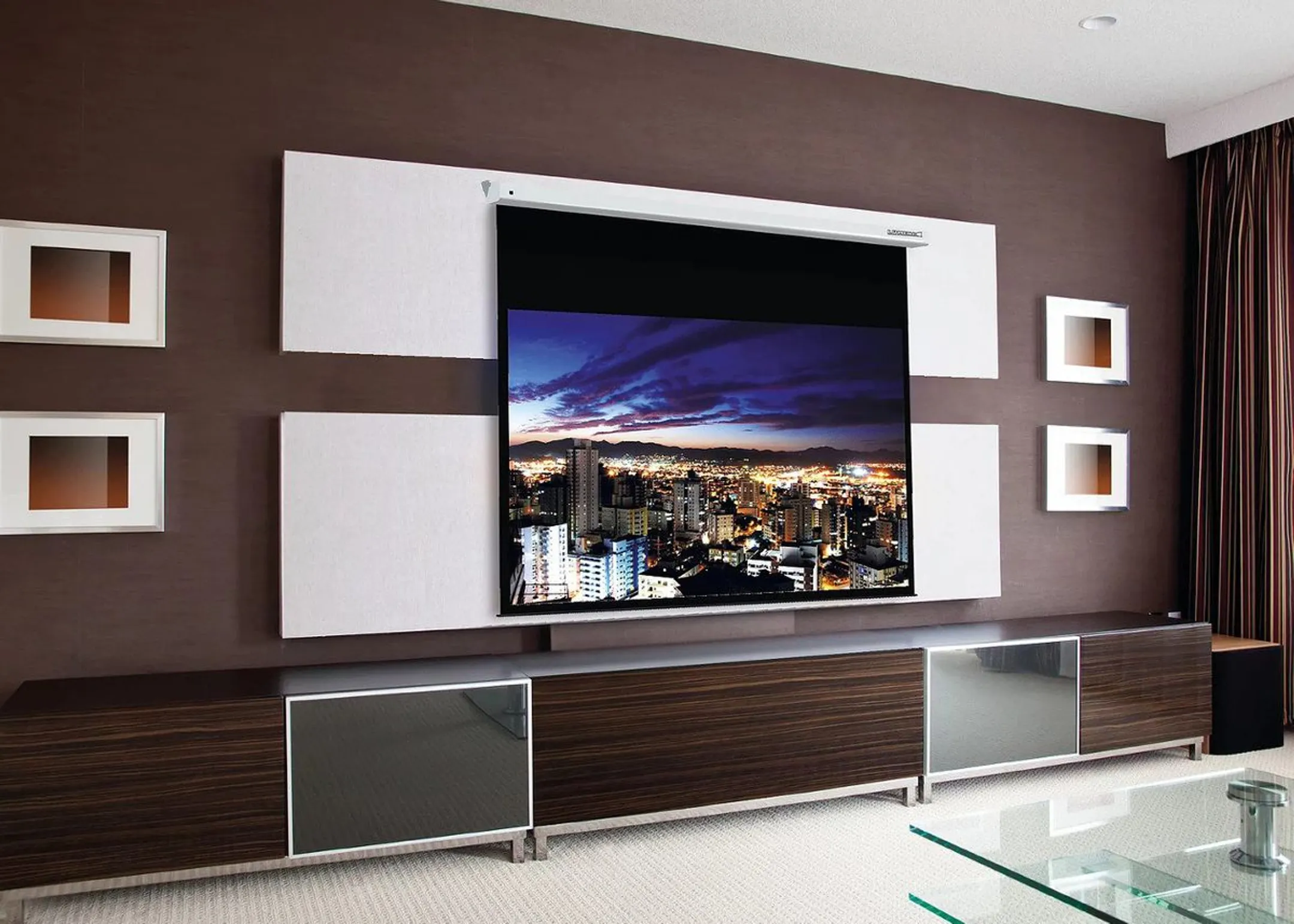 LUMENE EMBASSY HD 240 C Écran de projection image