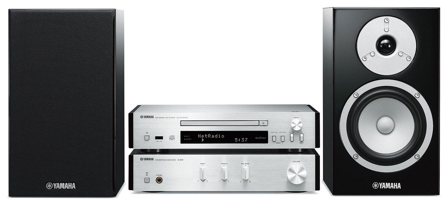 Chaine Hifi Ou Barre De Son Yamaha Chaîne micro MCRN670SB Argent | HIFI international – Vous pouvez