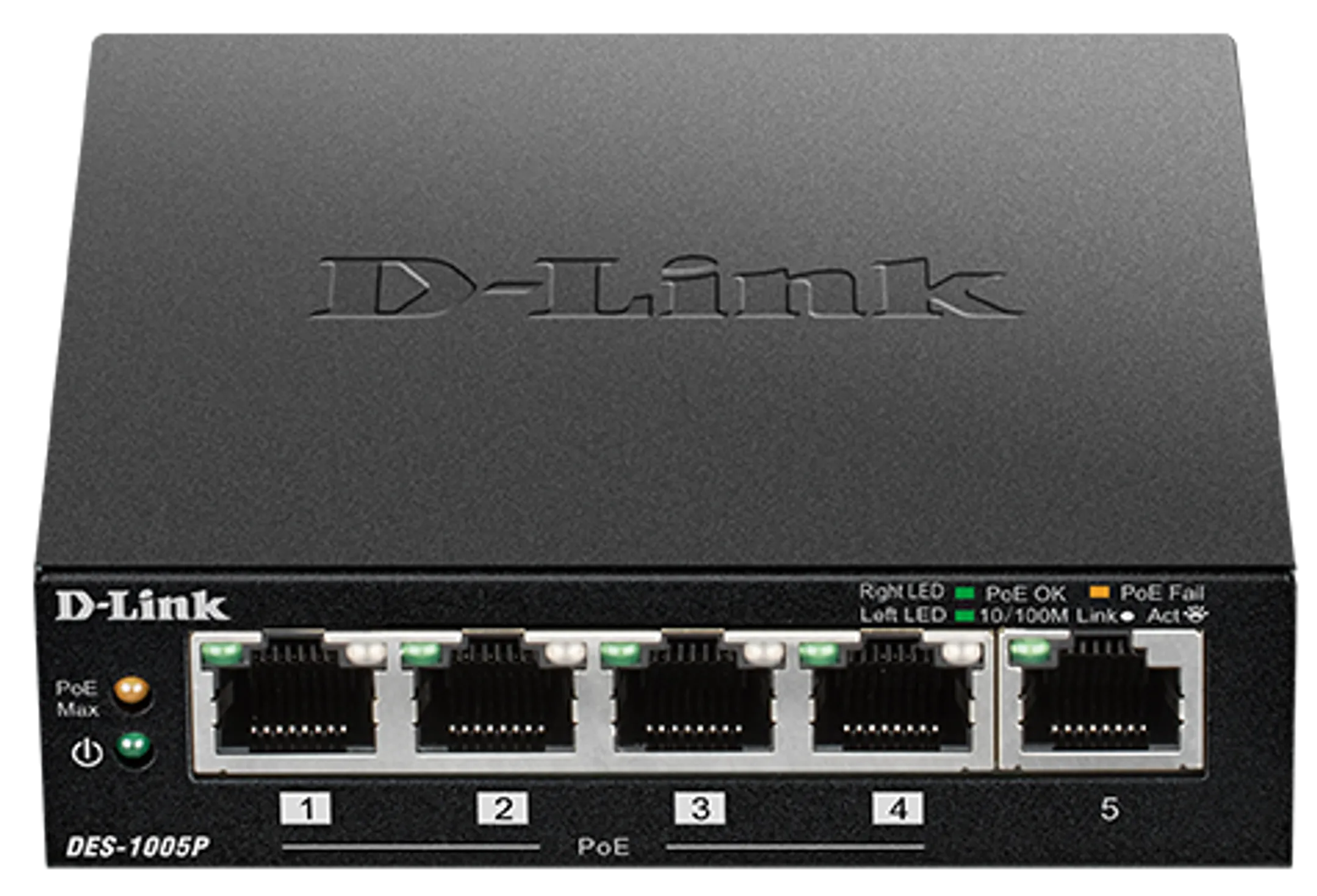 Switch 5 ports 10/100Mbps DES‑1005P