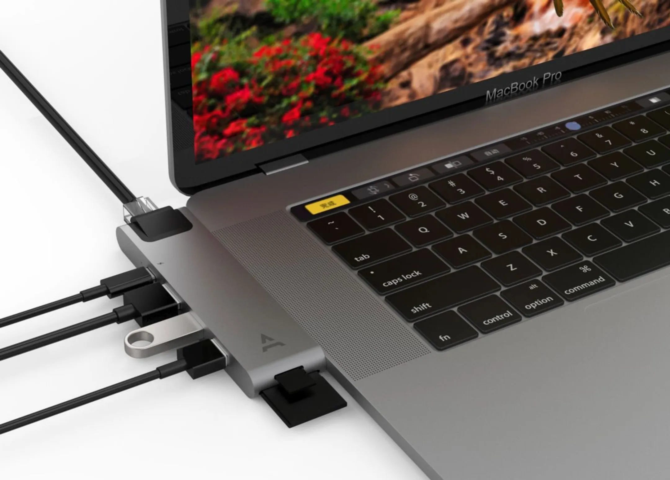 Adeqwat Hub USB C pour MacBook Pro - 7 ports image