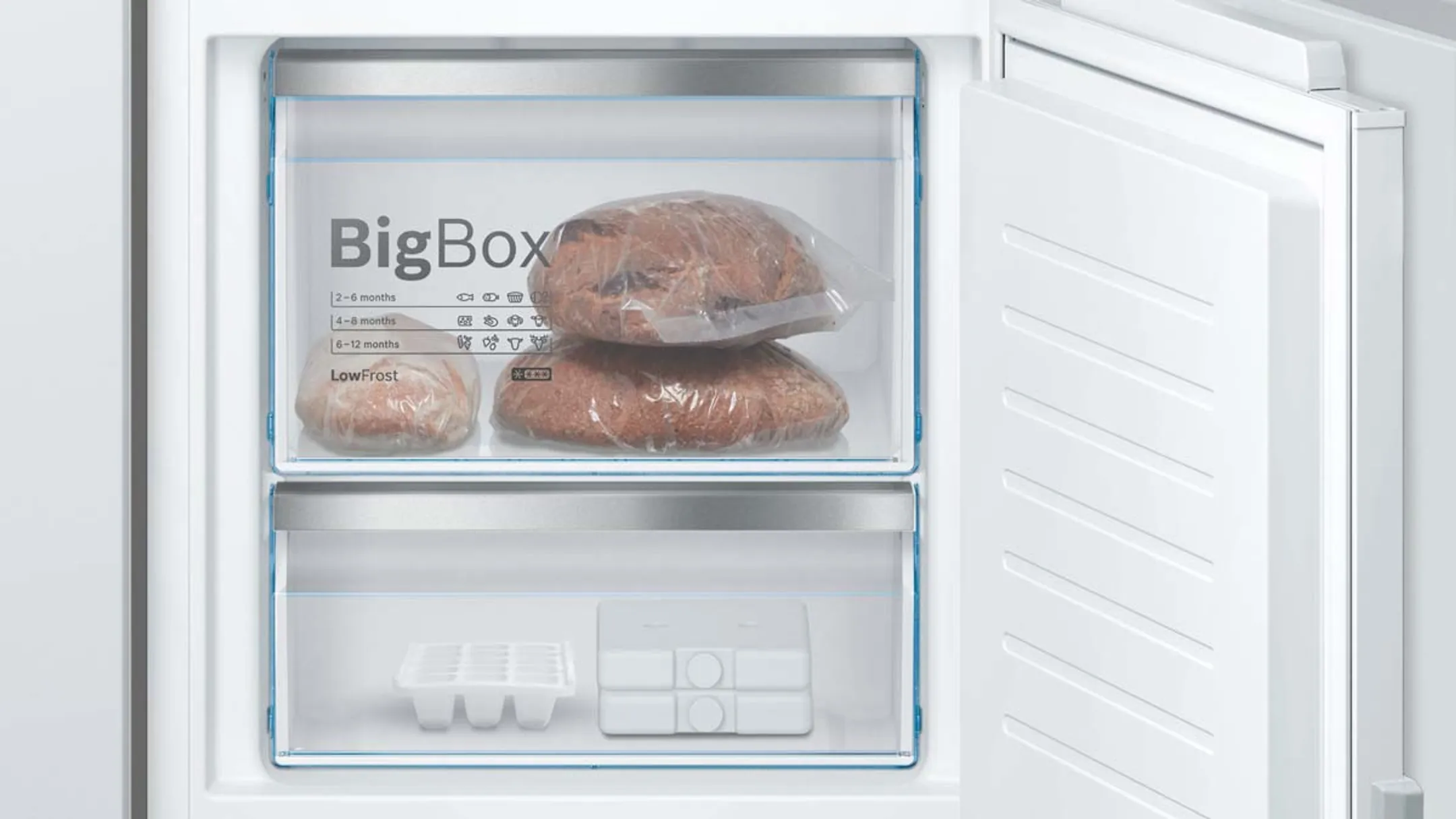 Bosch Eingebaute Kühl-Gefrierkombination Serie 6 KIS77AFE0 image