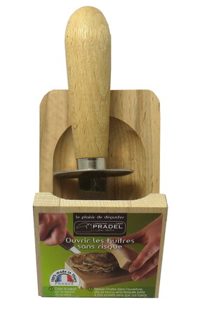 JEAN DUBOST Couteau à huîtres & sabot cale-huîtres