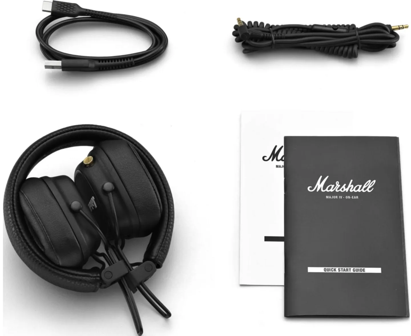 Marshall Major IV Wireless Headphones Black HIFI international