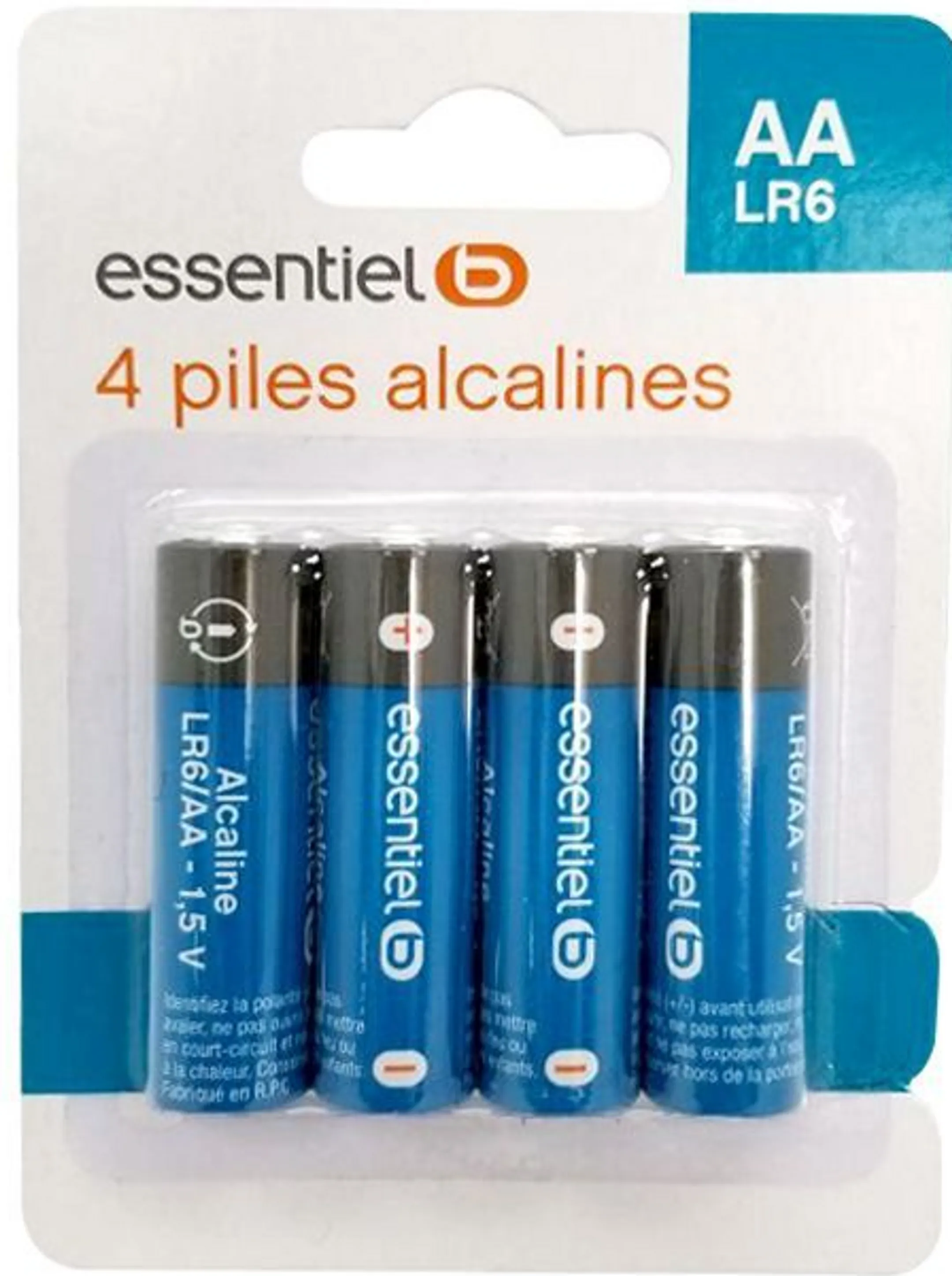 Piles 4x AA Alcaline LR06