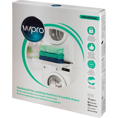 Wpro Kit de superposition universel avec tablette et système safe-in-lock™ SKS101