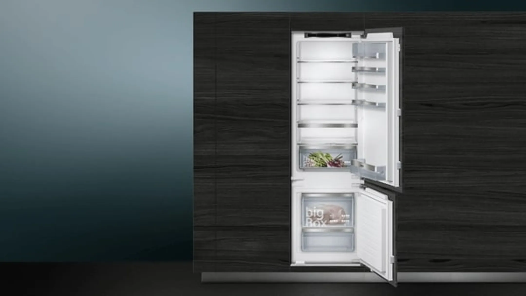 Siemens Combi Frigo congélateur encastrable KI87SADE0 IQ500 image