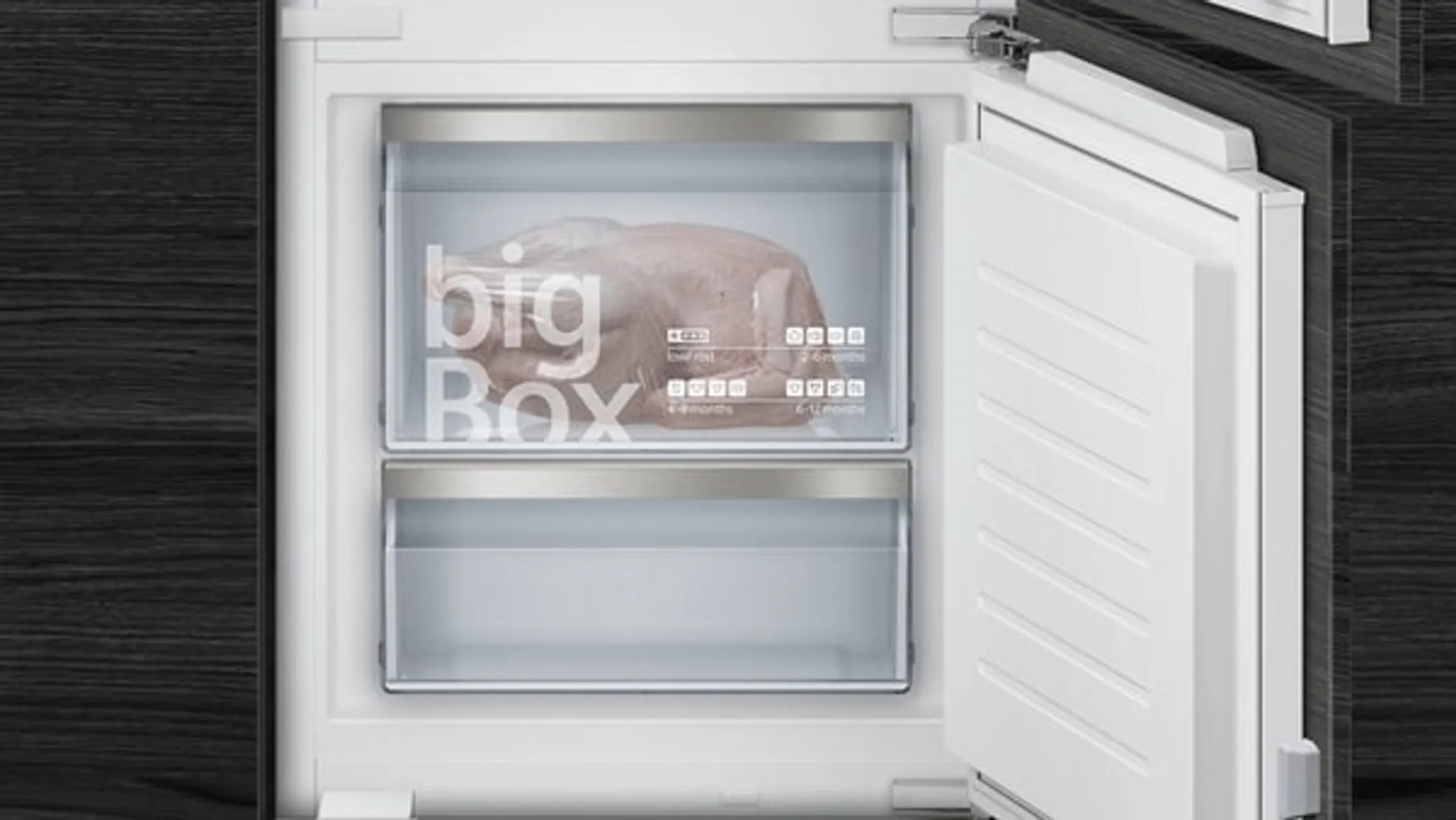 Siemens Combi Frigo congélateur encastrable KI87SADE0 IQ500 image