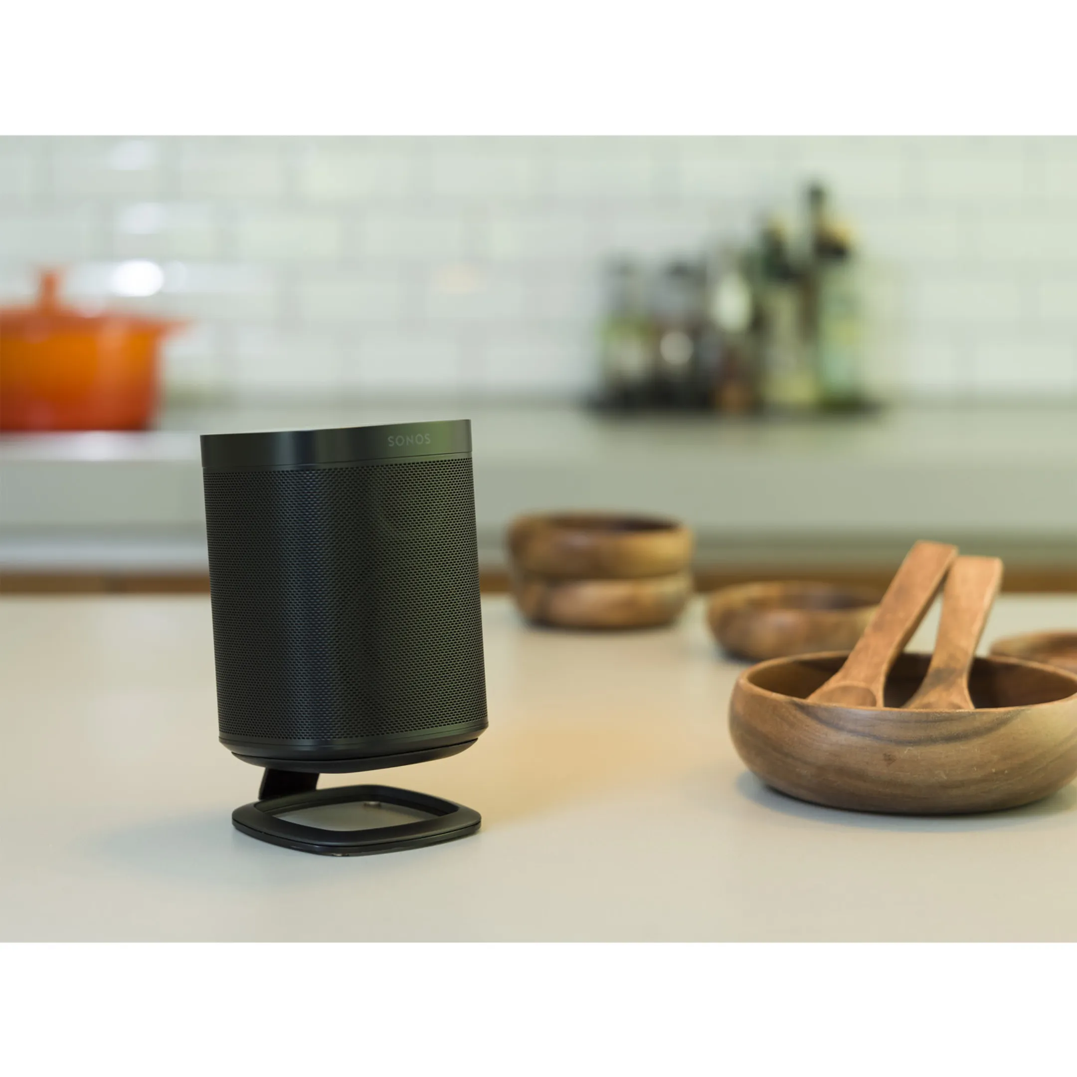 Flexson Speaker stand compatible Sonos One / SL / Play:1 - Black image