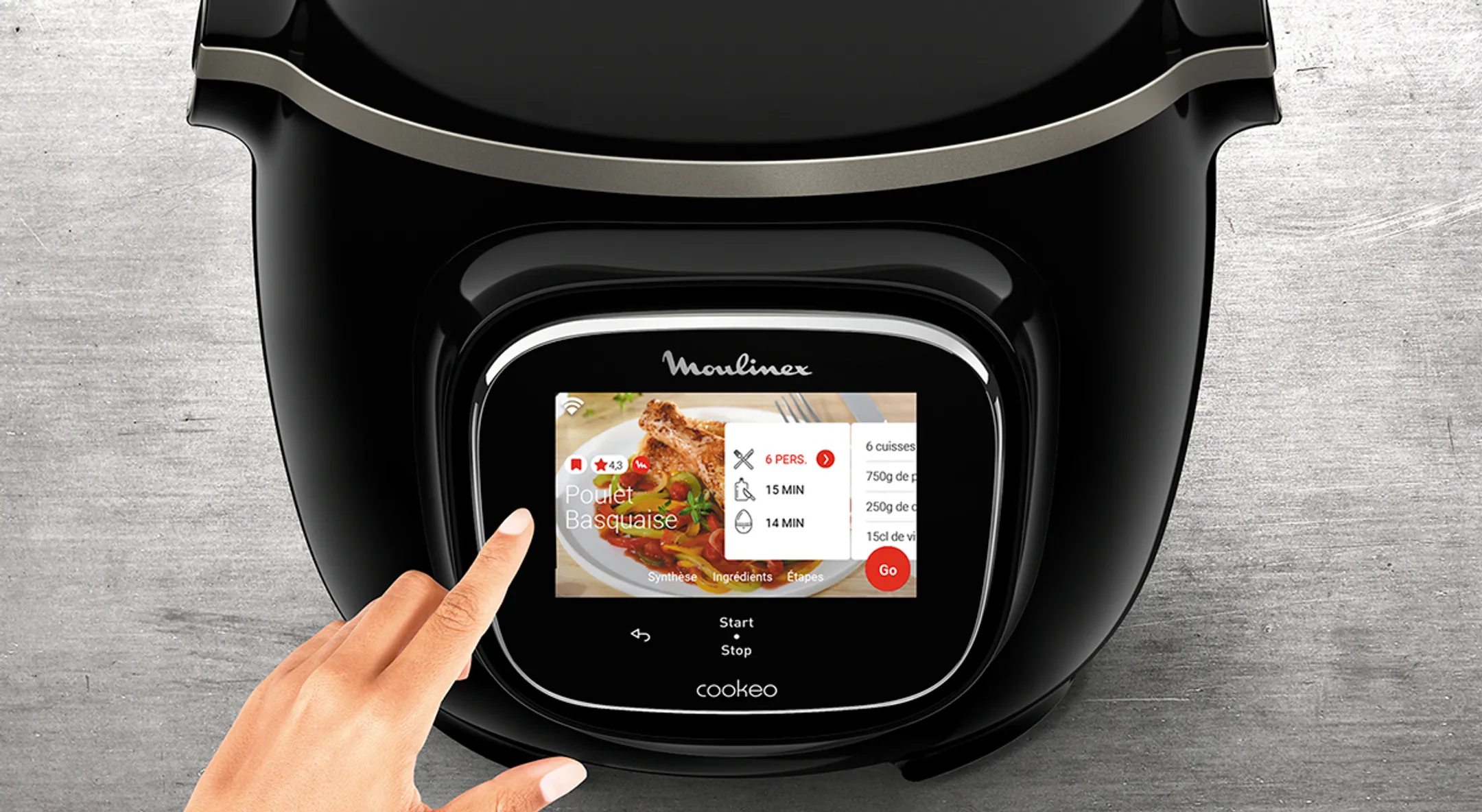 Moulinex Multi-cooker Cookeo Touch YY4632FB image