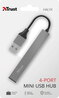 Trust Halyx Aluminium mini USB hub